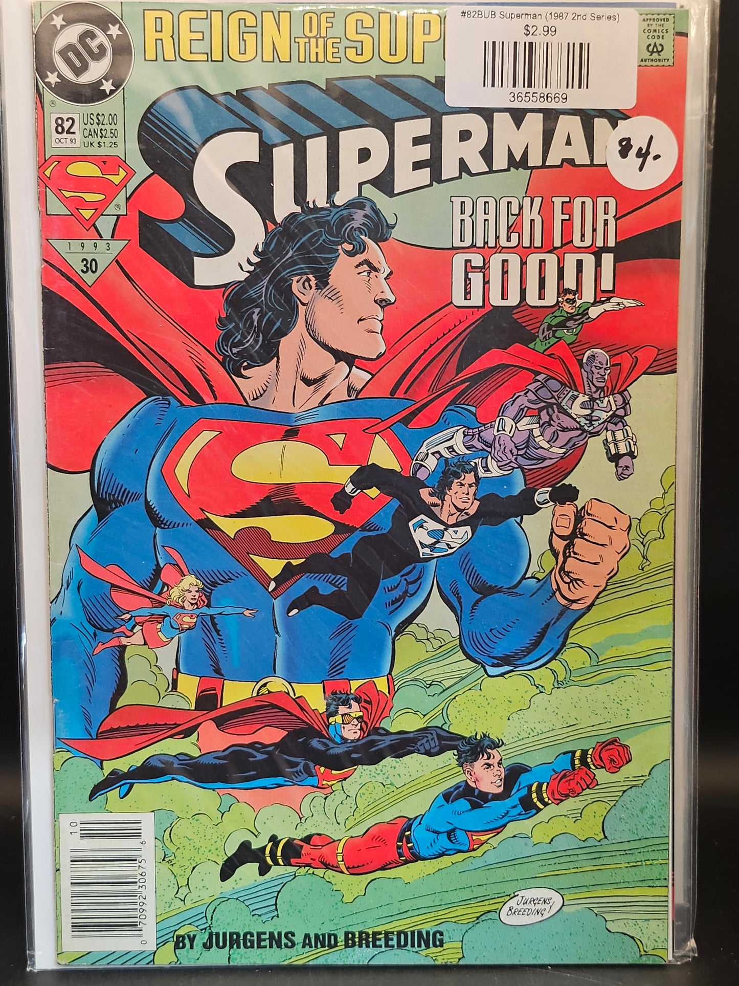 #82BUB Superman (1987 2nd Series)