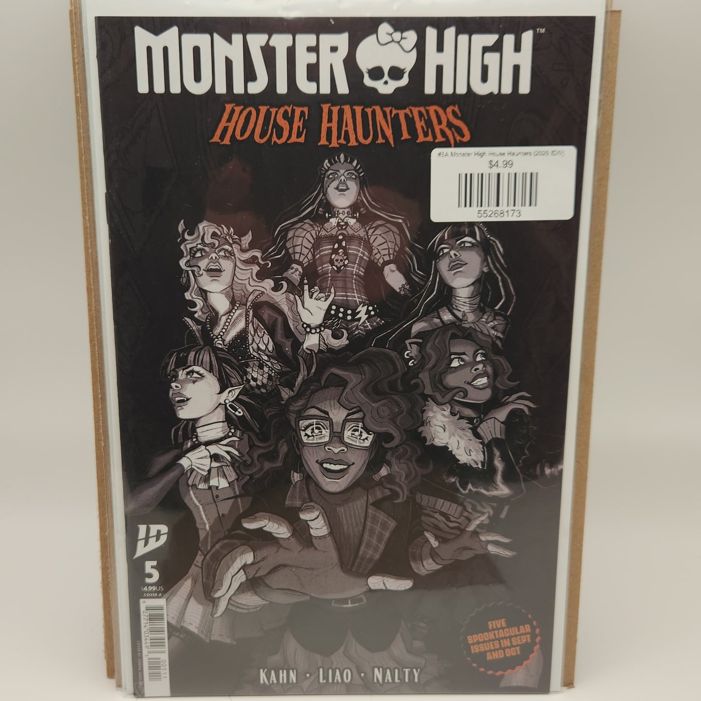 #5A Monster High House Haunters (2025 IDW)