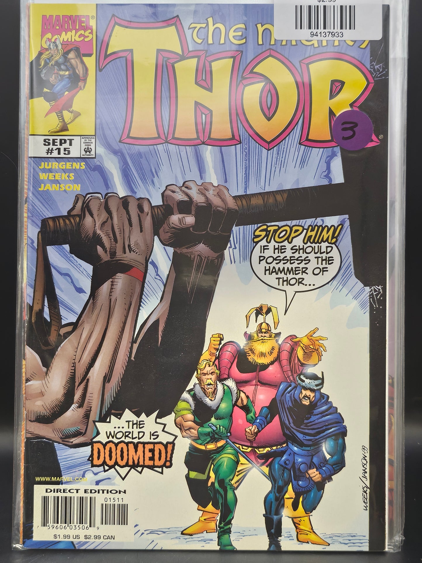 #15 Thor (1998 Marvel 2nd Series)