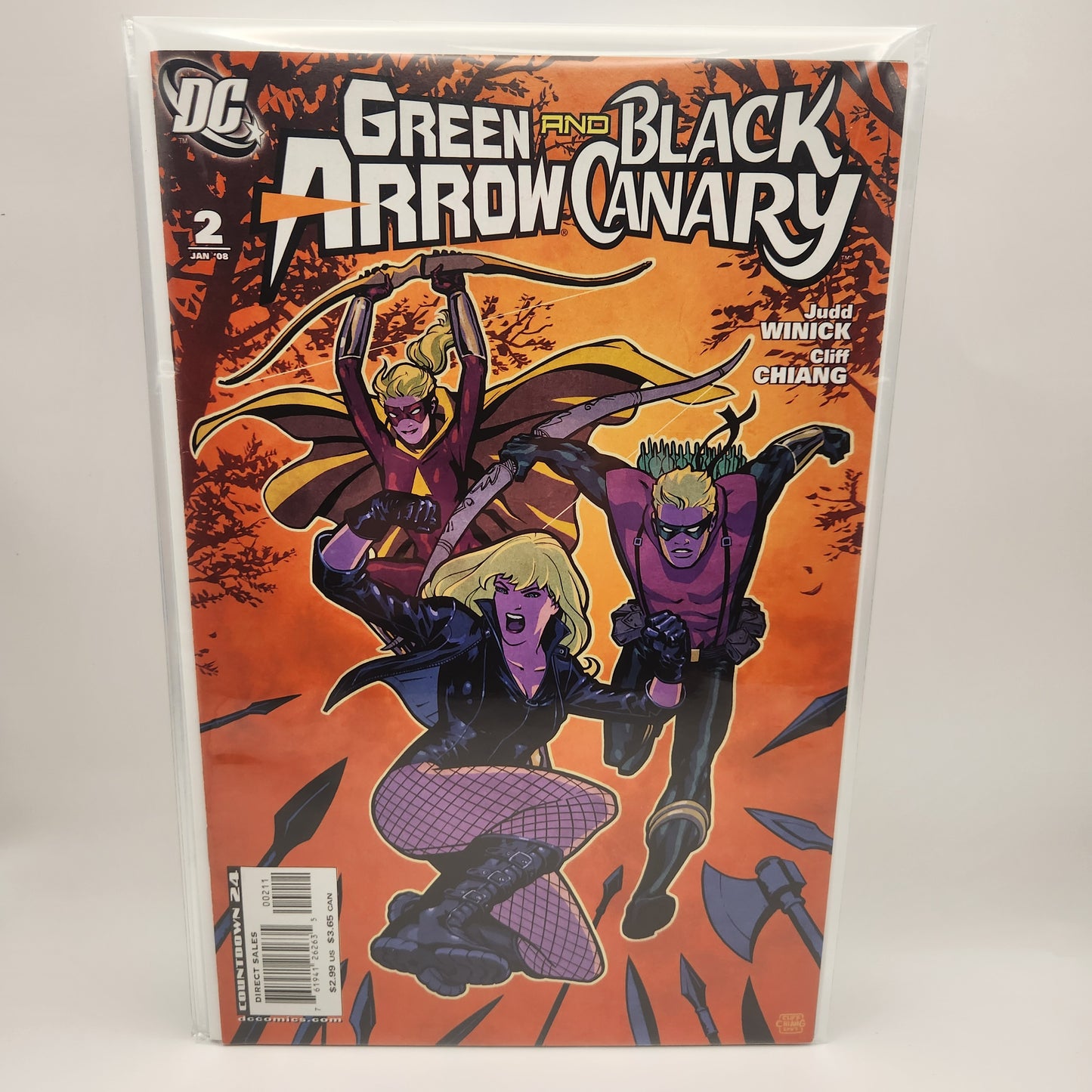 #2 Cover A - Green Arrow and Black Canary (2007 DC)