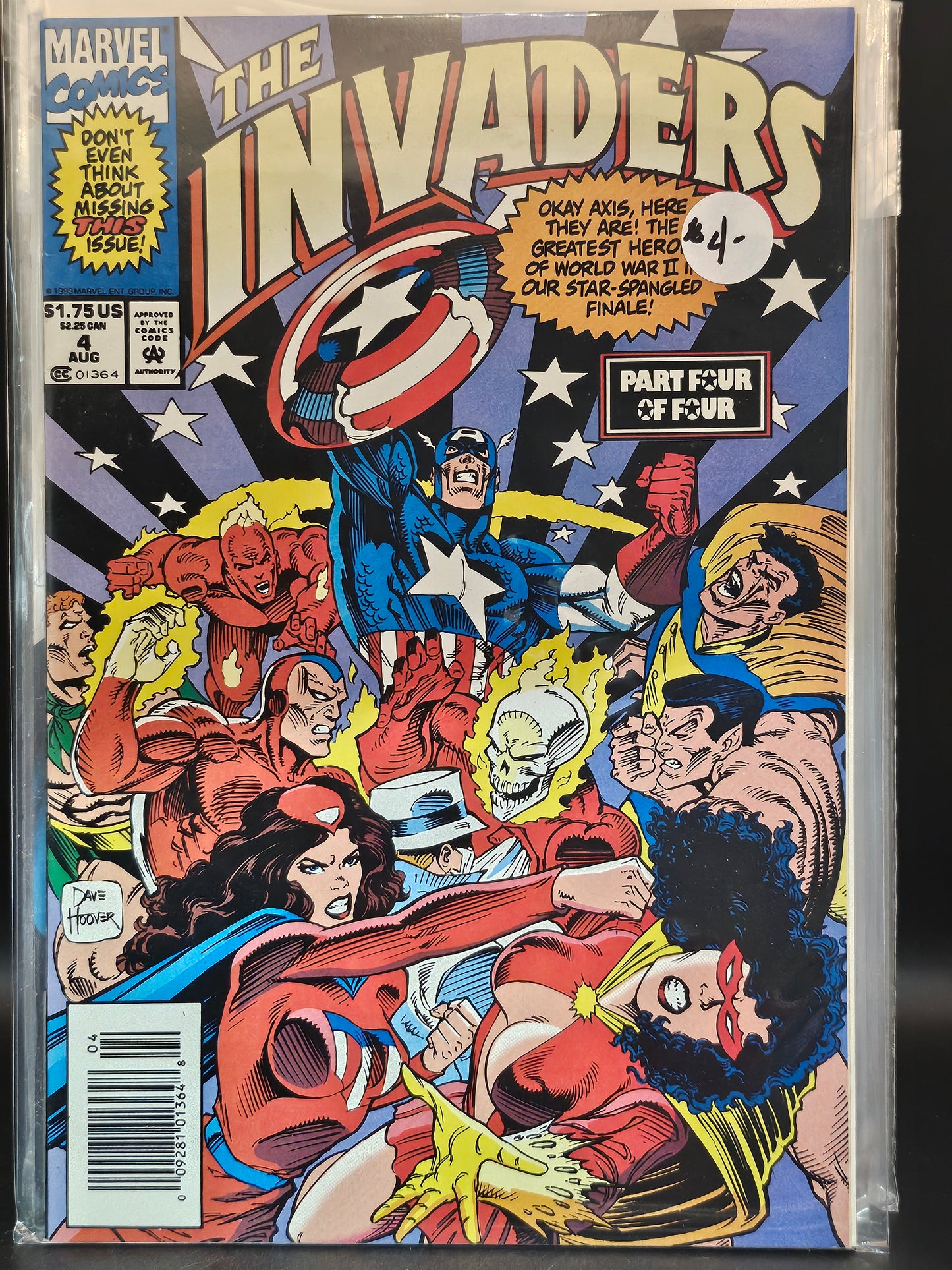 Invaders (1993 Marvel 2nd Series) #1-4
