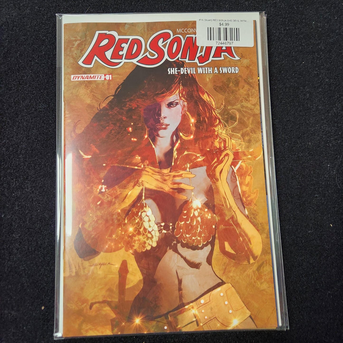 #1A (Stuart) RED SONJA SHE DEVIL WITH A SWORD (STUART SAYGER)
