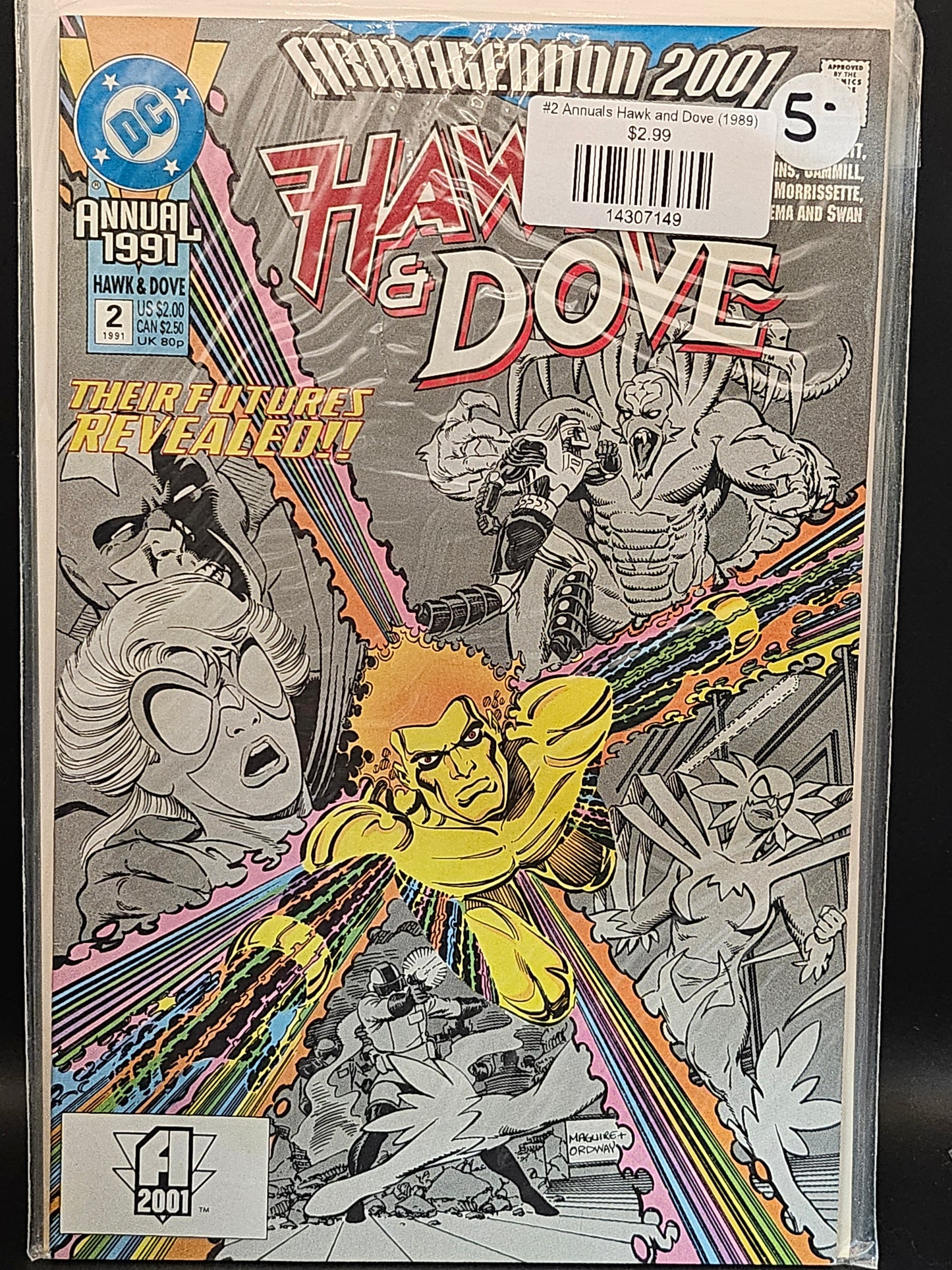 #2 Annuals Hawk and Dove (1989)