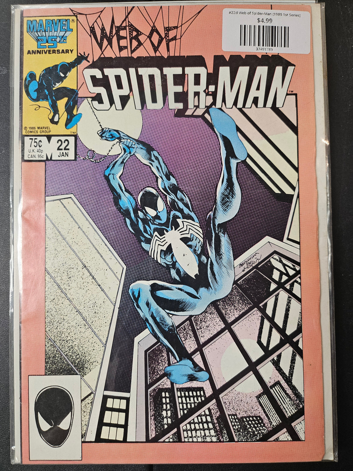 #22d Web of Spider-Man (1985 1st Series)