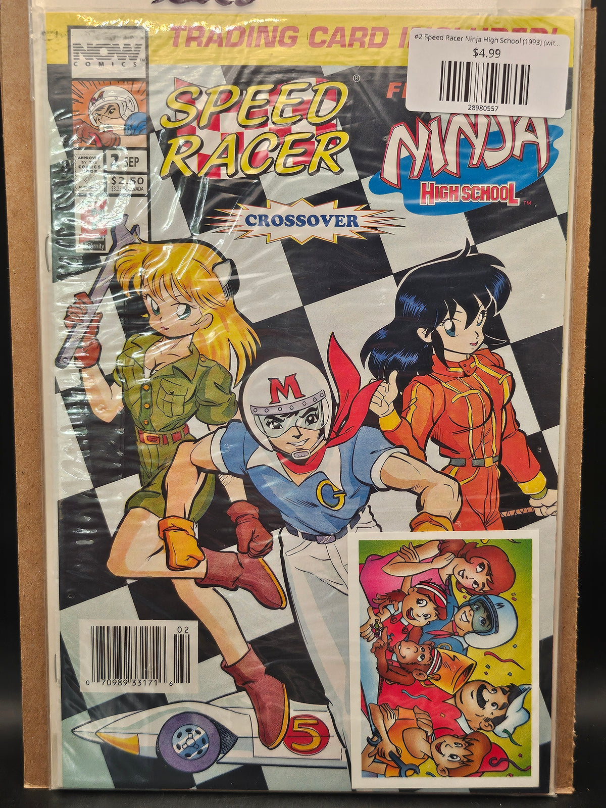 #2 Speed Racer Ninja High School (1993) (with trading card)