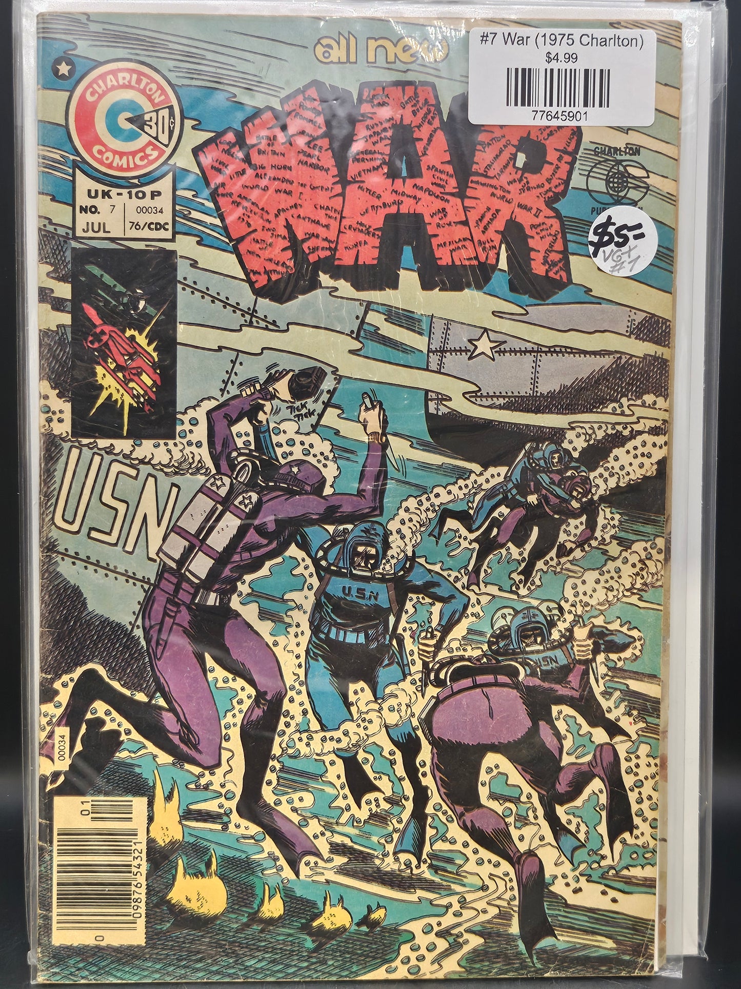 #7 War (1975 Charlton)