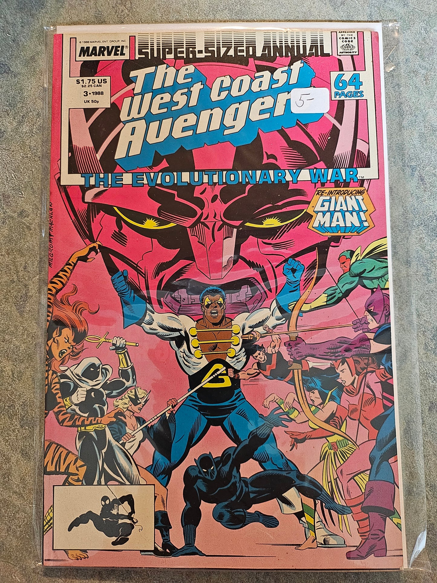 West Coast Avengers Annual – Marvel Comics – (1986–1992) – Volume 1 – #3