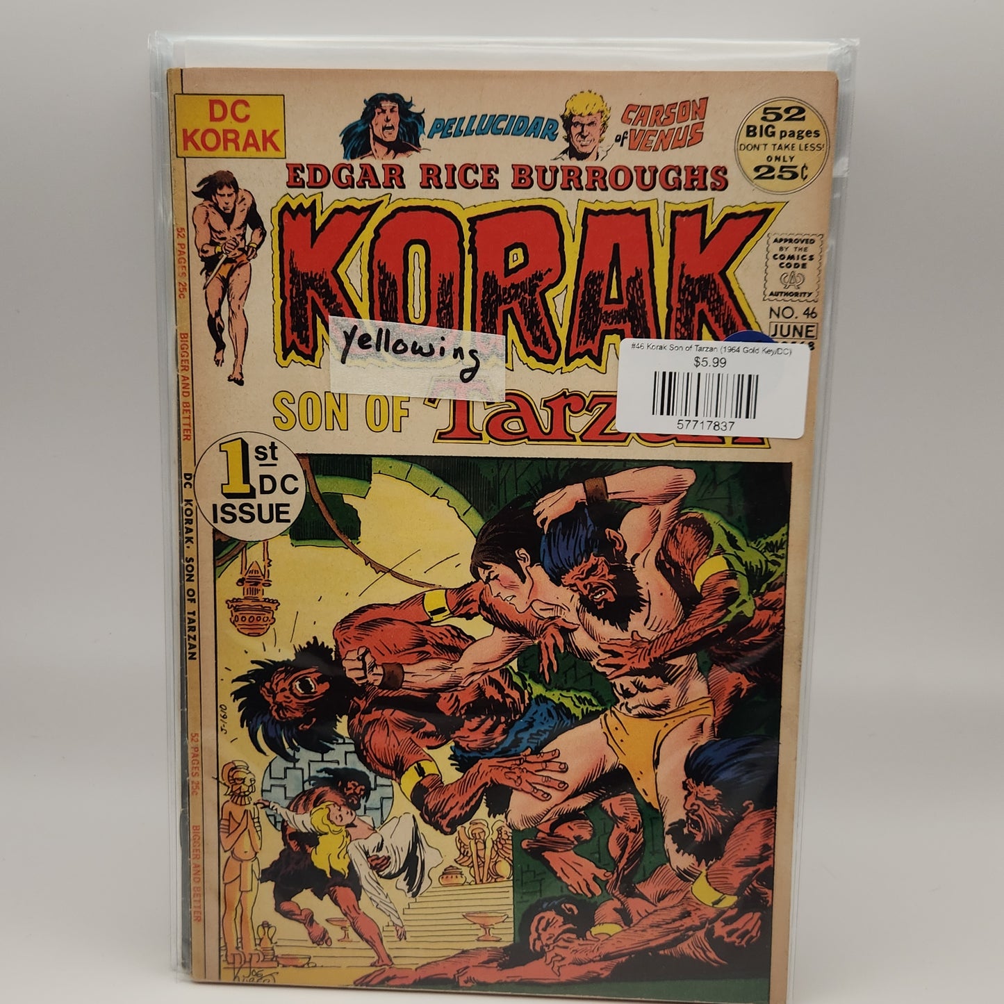 #46 Korak Son of Tarzan (1964 Gold Key/DC)