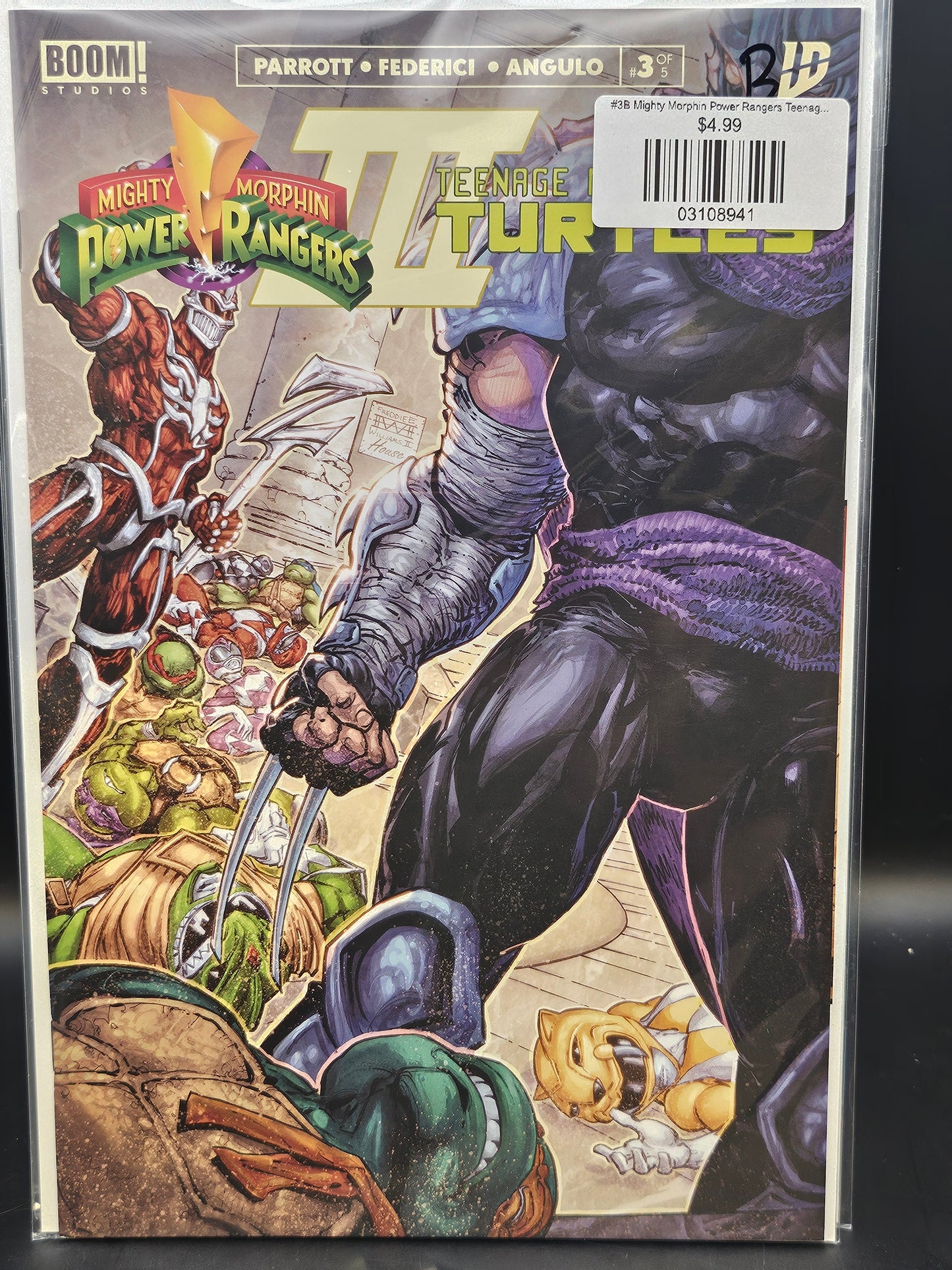 #3B Mighty Morphin Power Rangers Teenage Mutant Ninja Turtles III (2025 Boom)