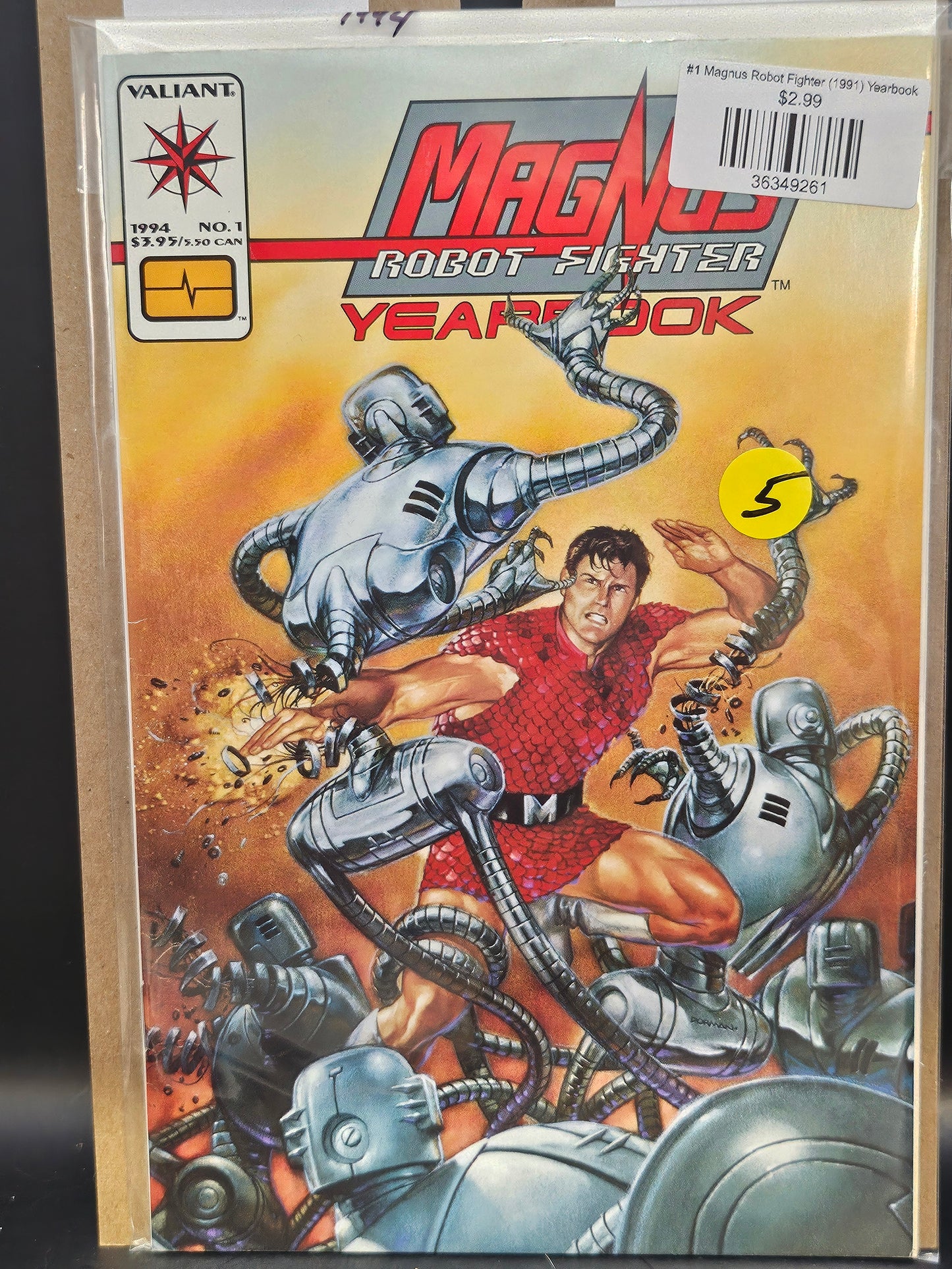 #1 Magnus Robot Fighter (1991) Yearbook