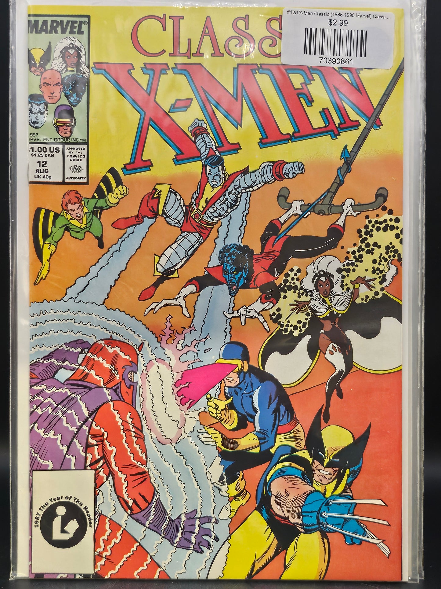 #12d X-Men Classic (1986-1995 Marvel) Classic X-Men