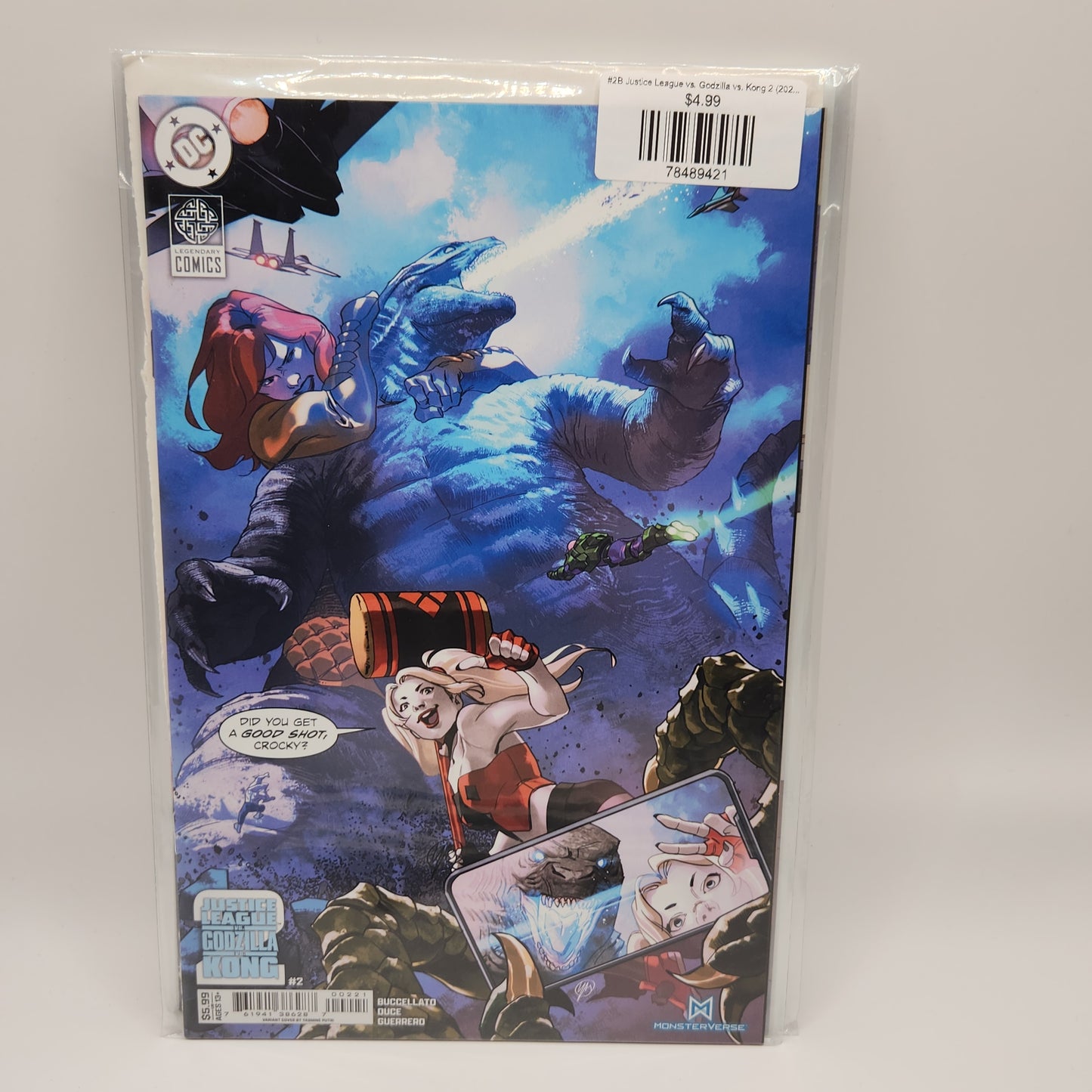 #2B Justice League vs. Godzilla vs. Kong 2 (2025 DC)