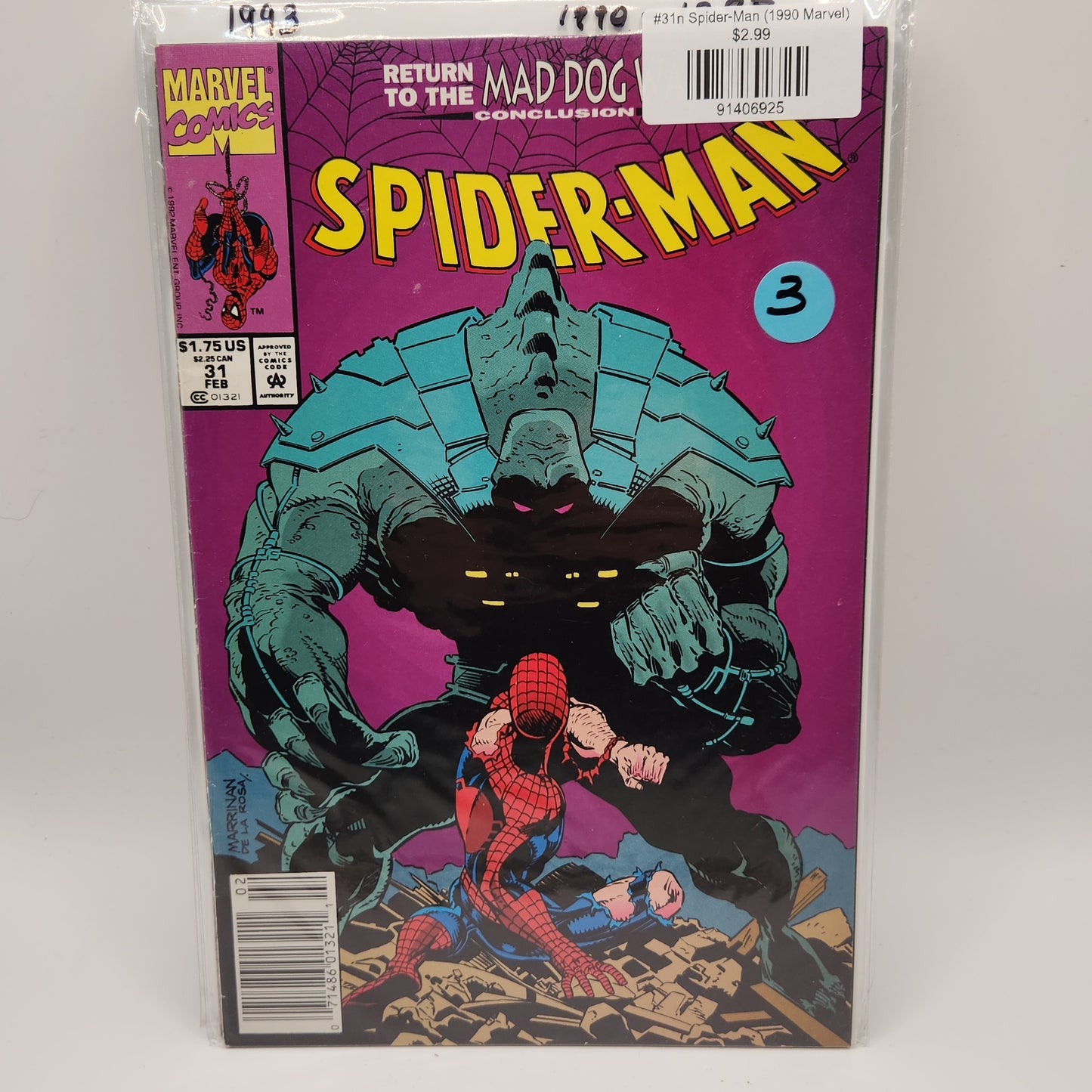 #31n Spider-Man (1990 Marvel)