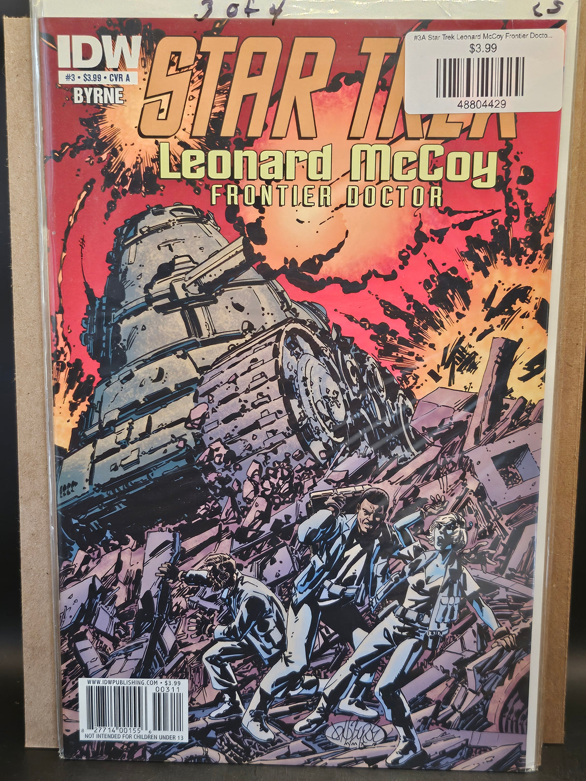 #3A Star Trek Leonard McCoy Frontier Doctor (2010 IDW)