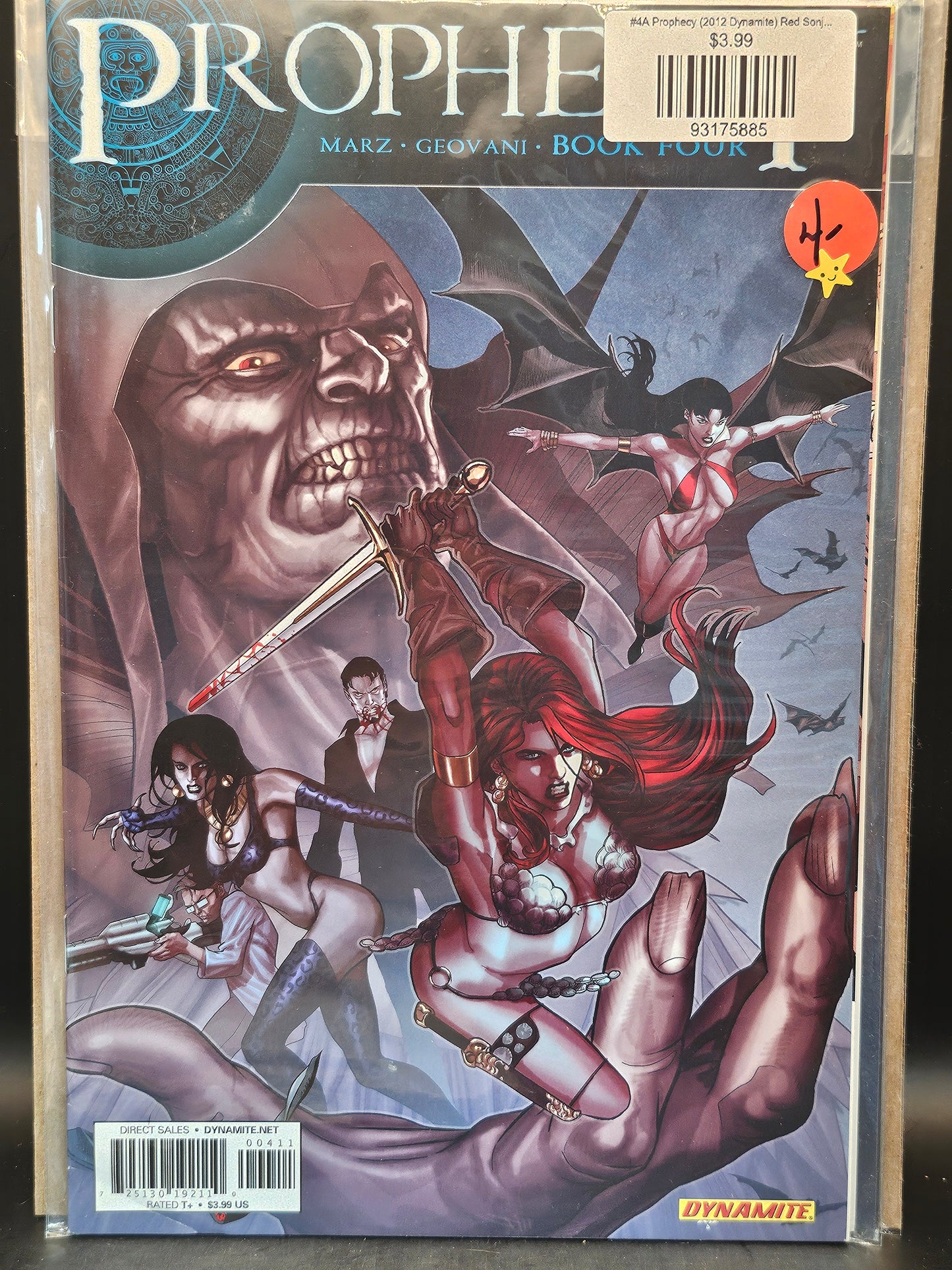#4A Prophecy (2012 Dynamite) Red Sonja Vampirella