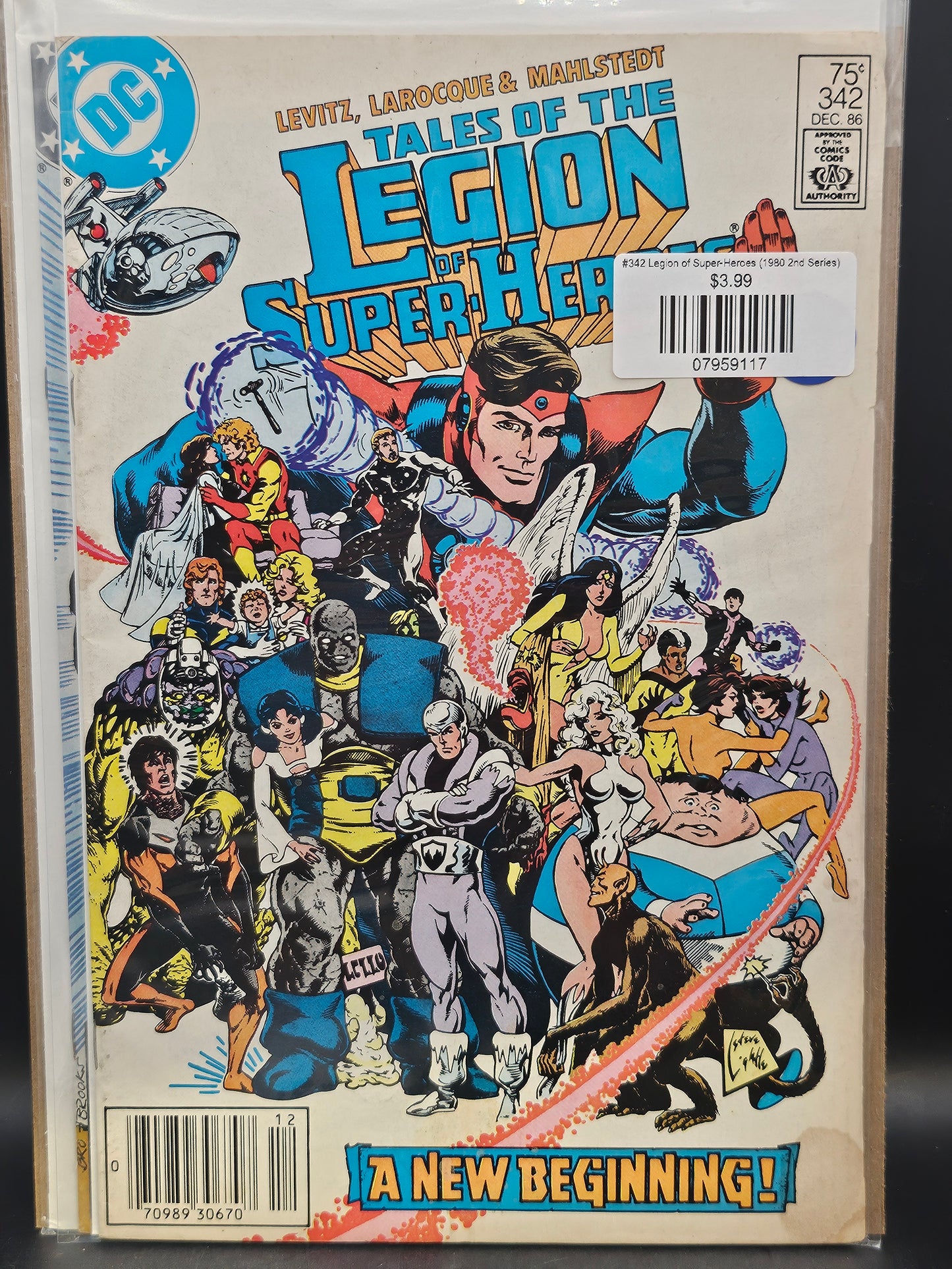 #342 Legion of Super-Heroes (1980 2nd Series)