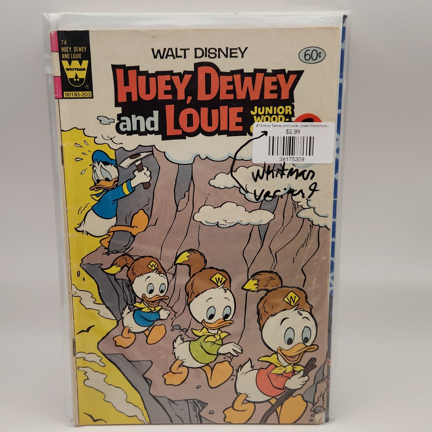 #74 Huey Dewey and Louie Junior Woodchucks (1971 Whitman)