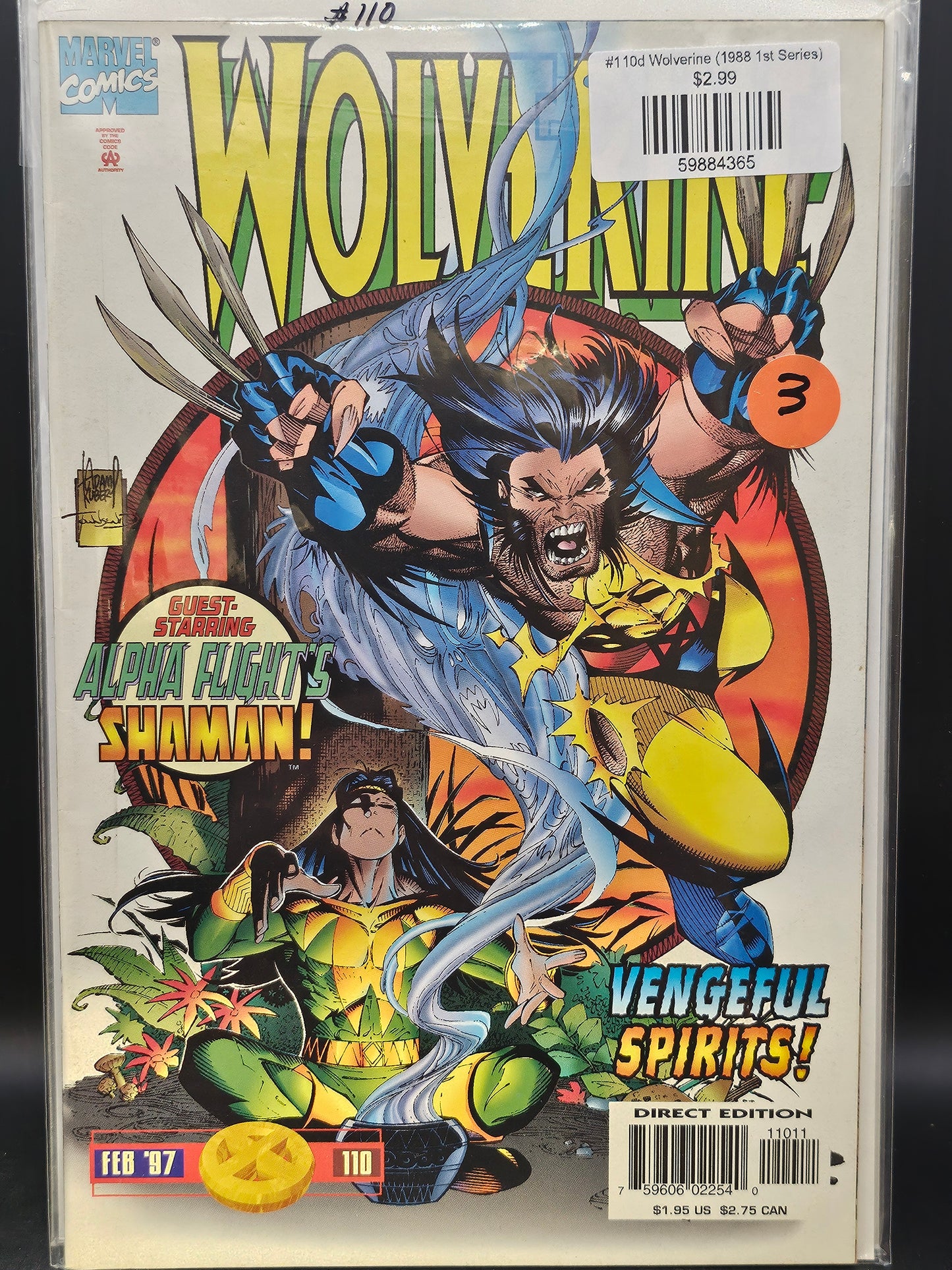 #110d Wolverine (1988 1st Series)