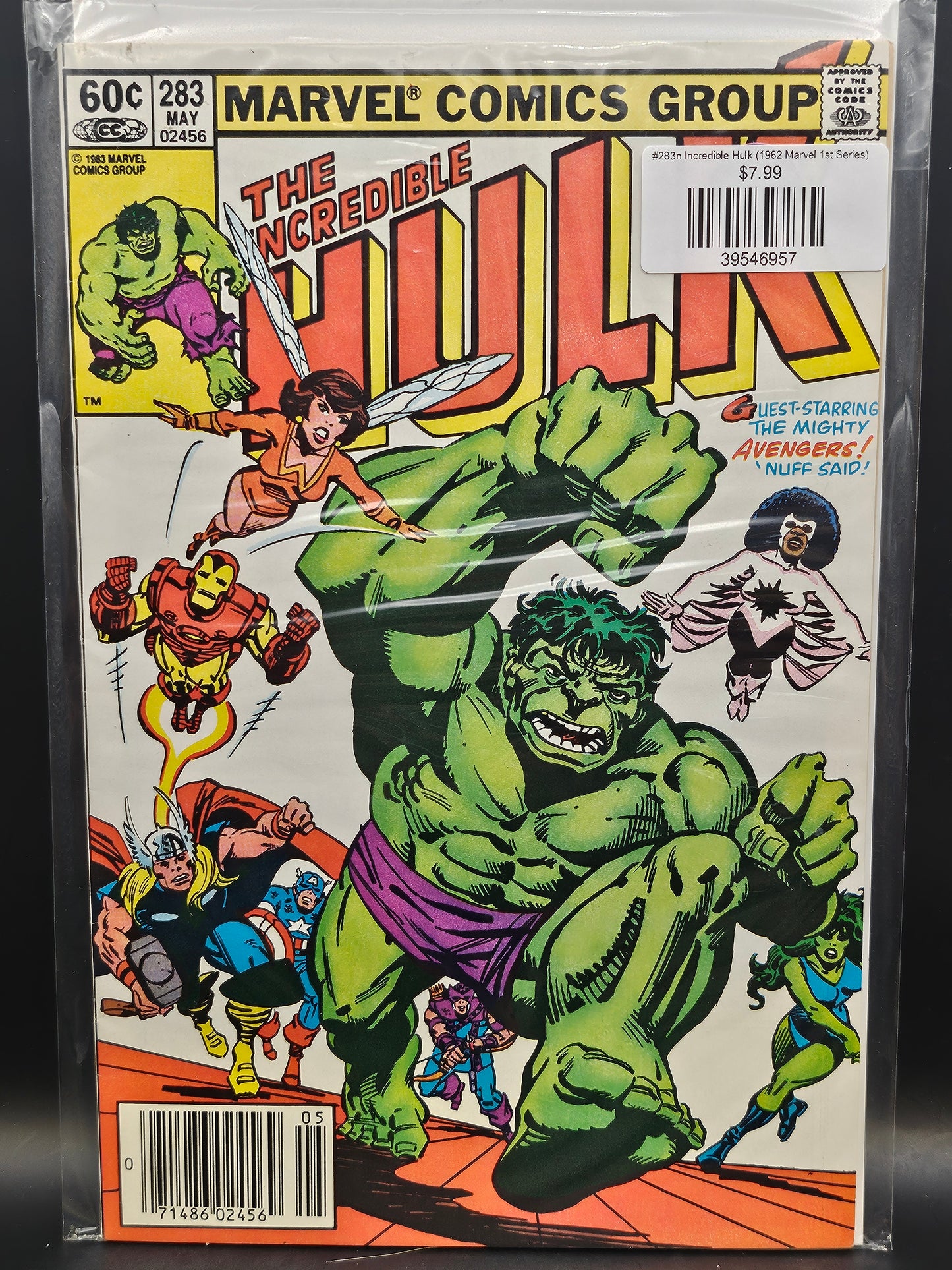#283n Incredible Hulk (1962 Marvel 1st Series)