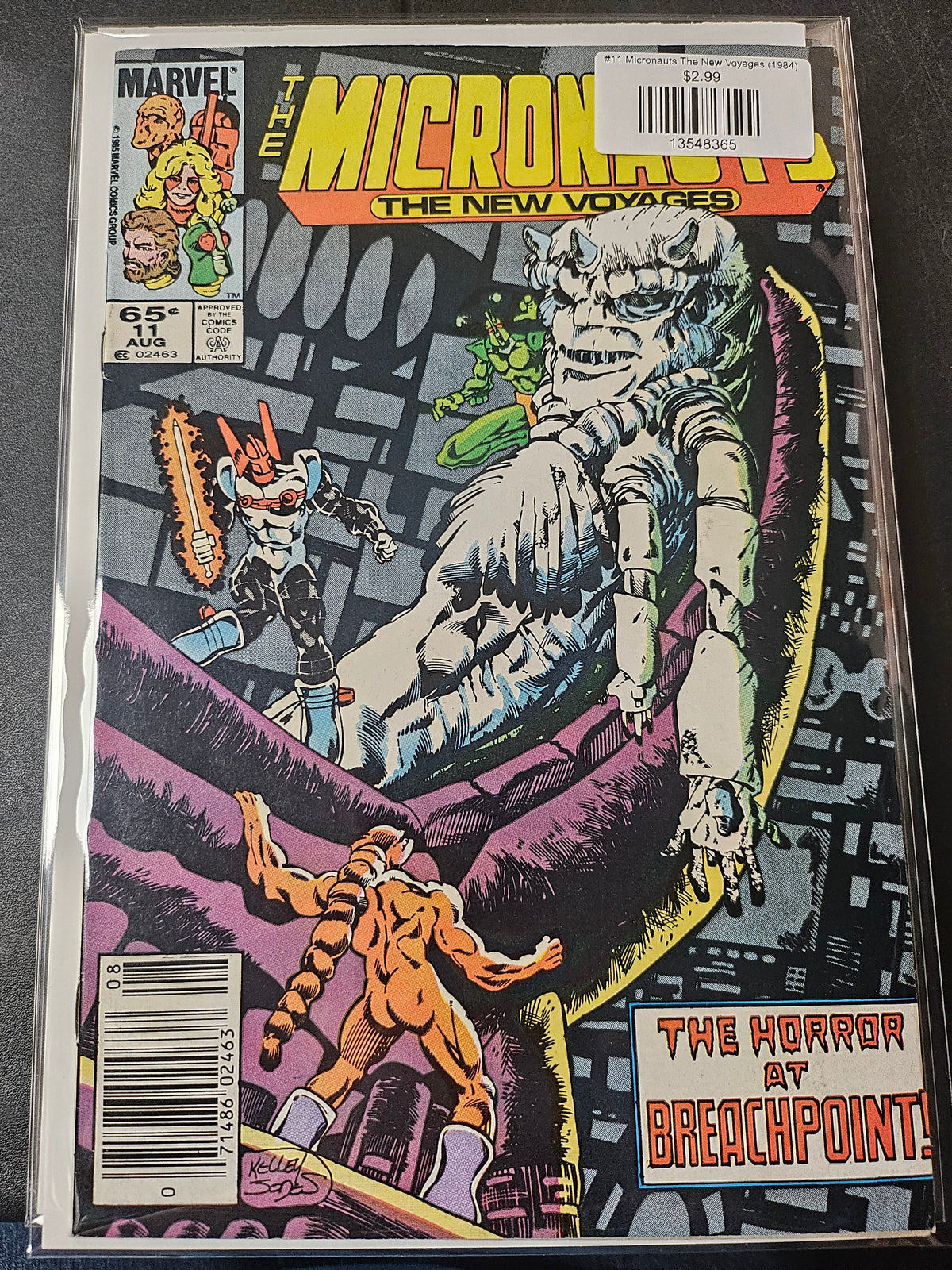 #11 Micronauts The New Voyages (1984)