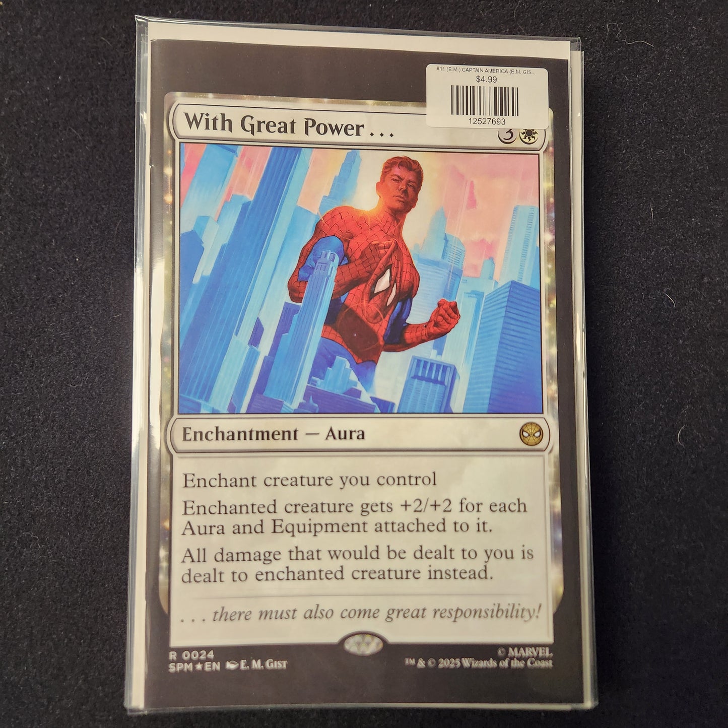 #11 (E.M.) CAPTAIN AMERICA (E.M. GIST MAGIC: THE GATHERING VARIANT)