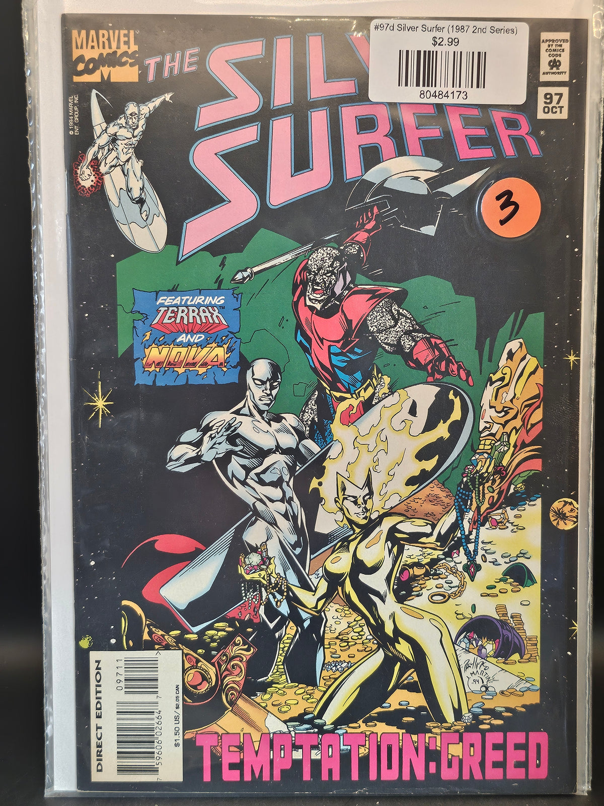 #97d Silver Surfer (1987 2nd Series)