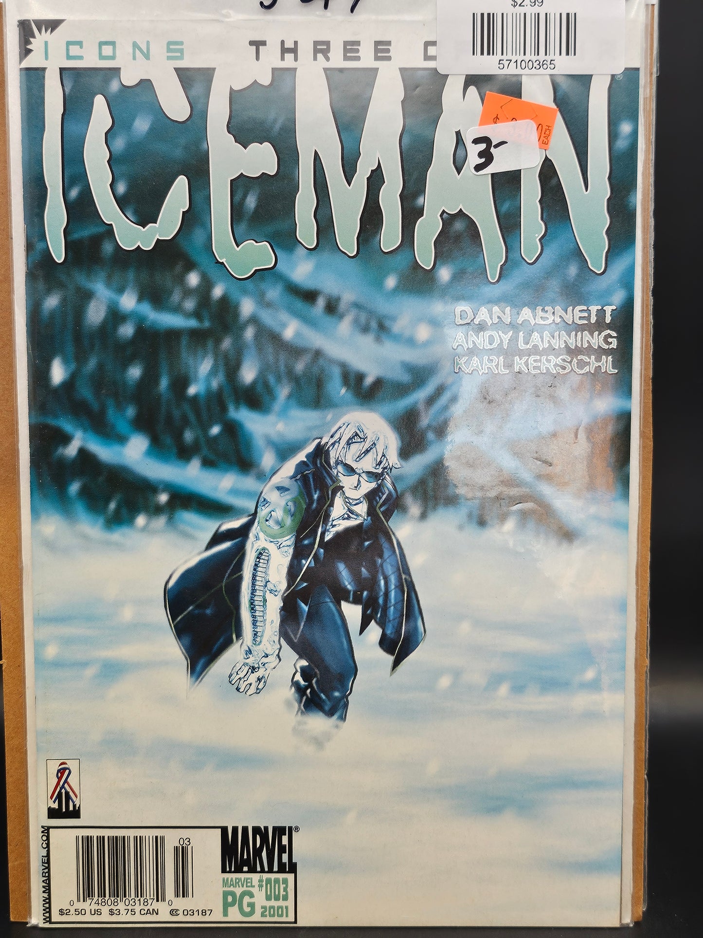 #3 Iceman (2001 2nd Mini-Series)