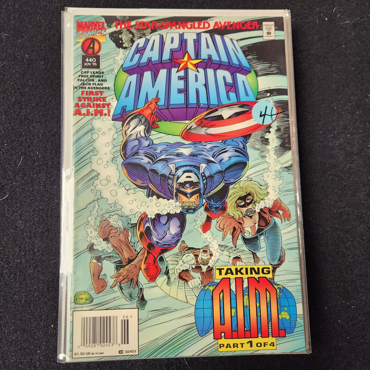 Captain America – Marvel – 1968–1996 – Volume 1 – Ongoing Series – #440 Newsstand