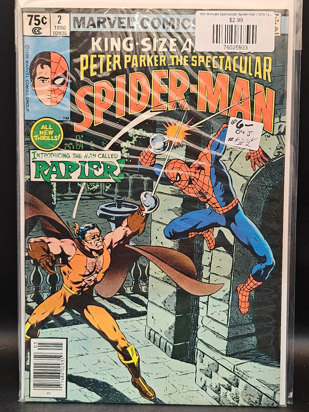 #2n Annuals Spectacular Spider-Man (1976 1st Series)