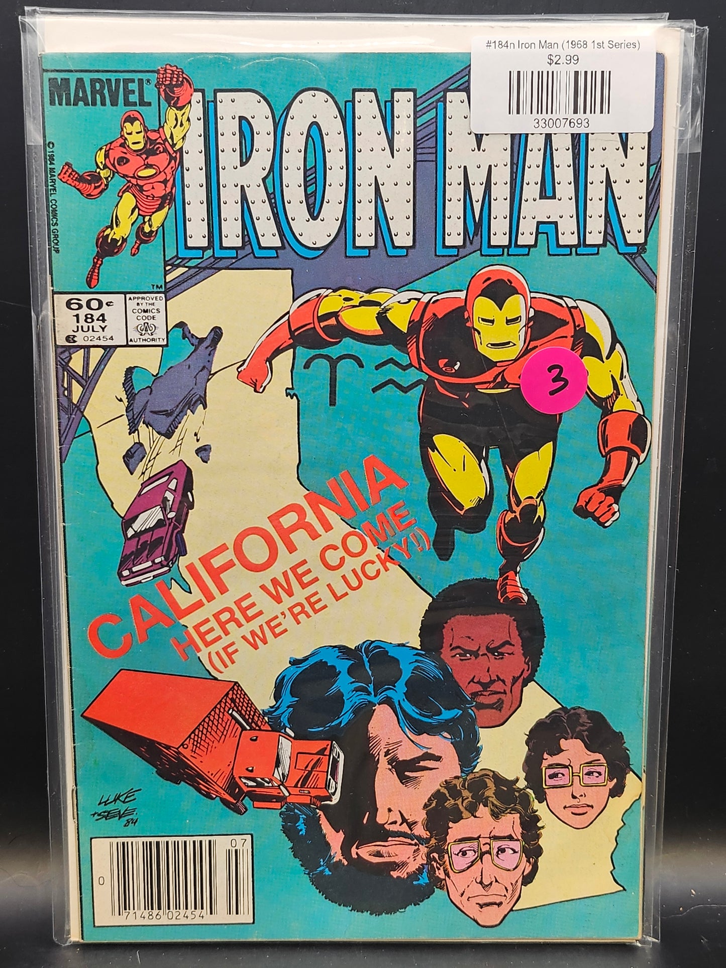 #184n Iron Man (1968 1st Series)