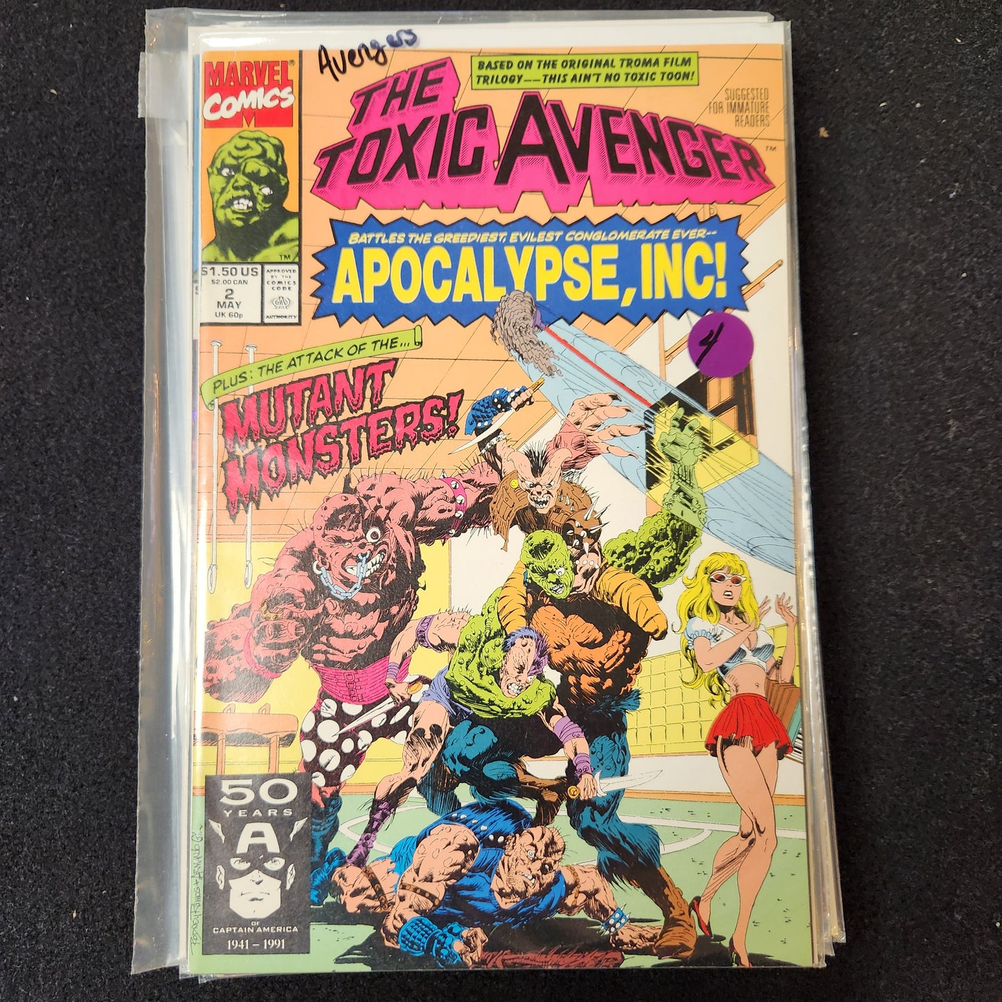 Toxic Avenger – Marvel Comics – (1991–1992) – Volume 1 – #2