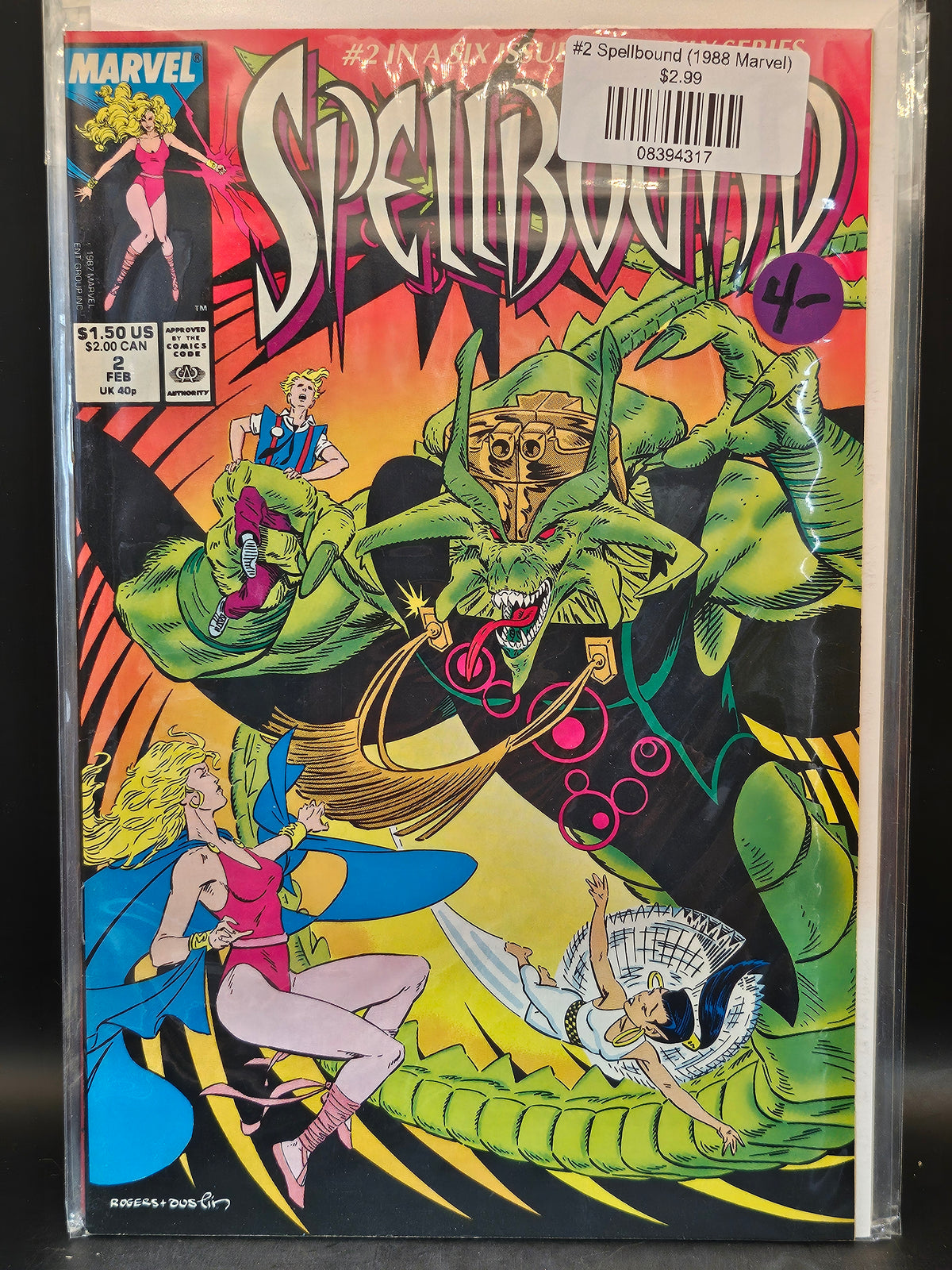 #2 Spellbound (1988 Marvel)