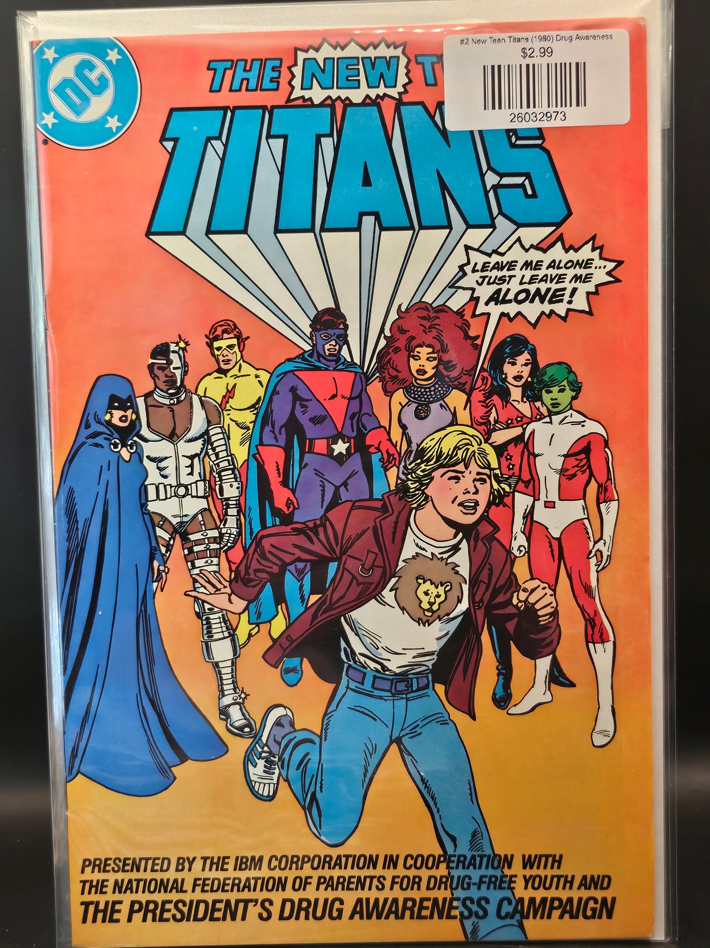 #2 New Teen Titans (1980) Drug Awareness
