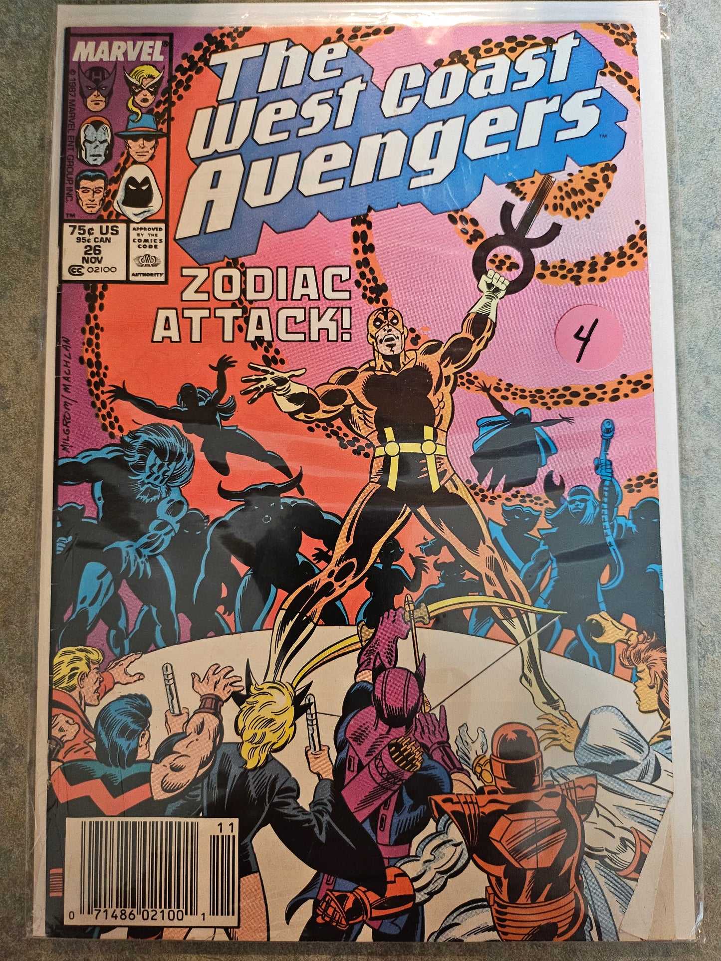 West Coast Avengers – Marvel Comics – (1985–1989) – Volume 2 – #26