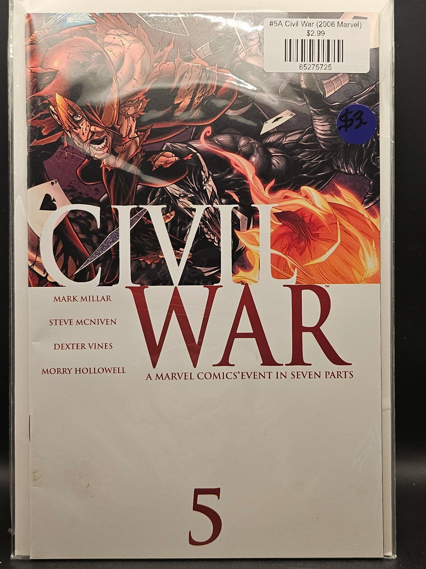 #5A Civil War (2006 Marvel)