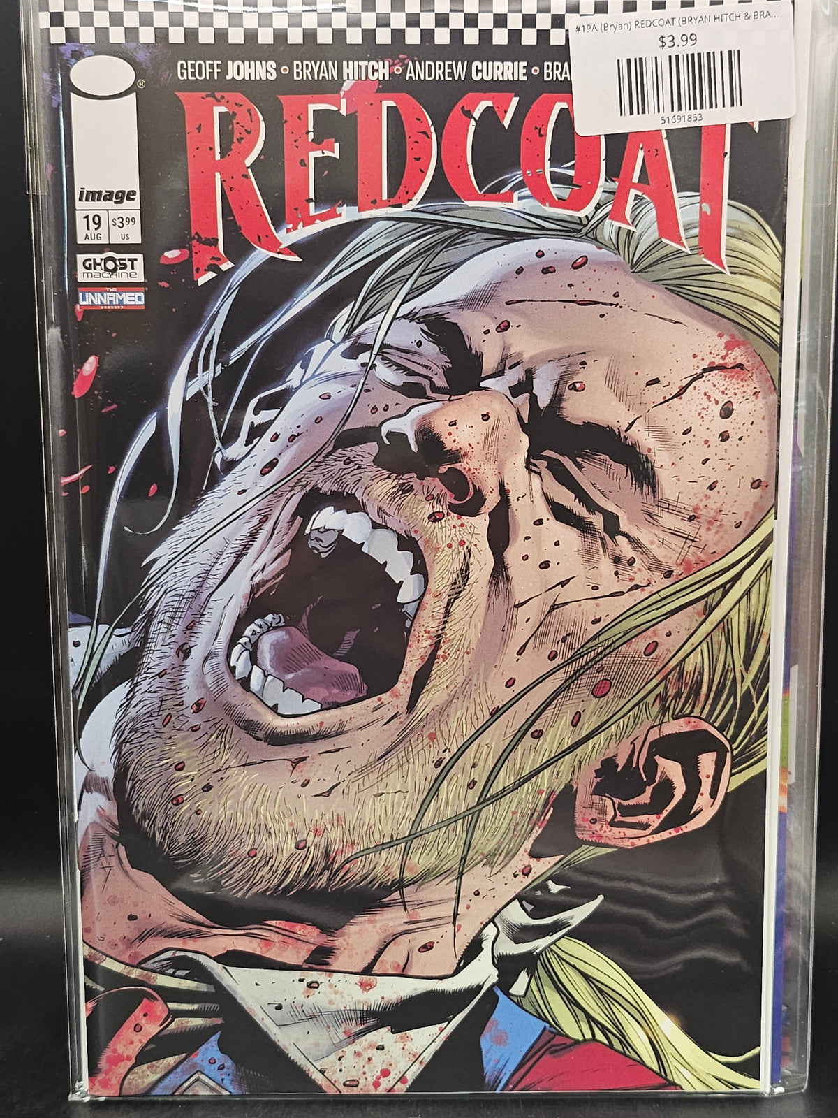#19A (Bryan) REDCOAT (BRYAN HITCH & BRAD ANDERSON WRAPAROUND)