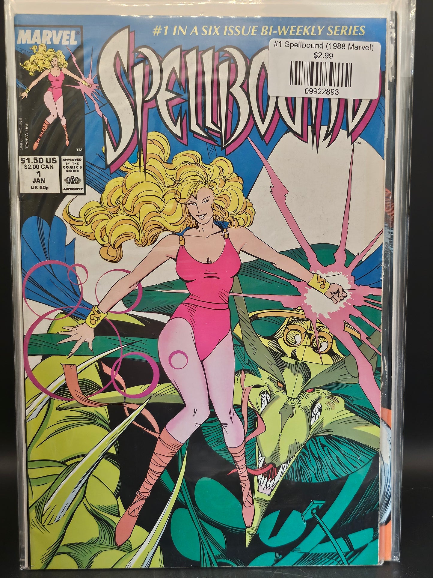 #1 Spellbound (1988 Marvel)