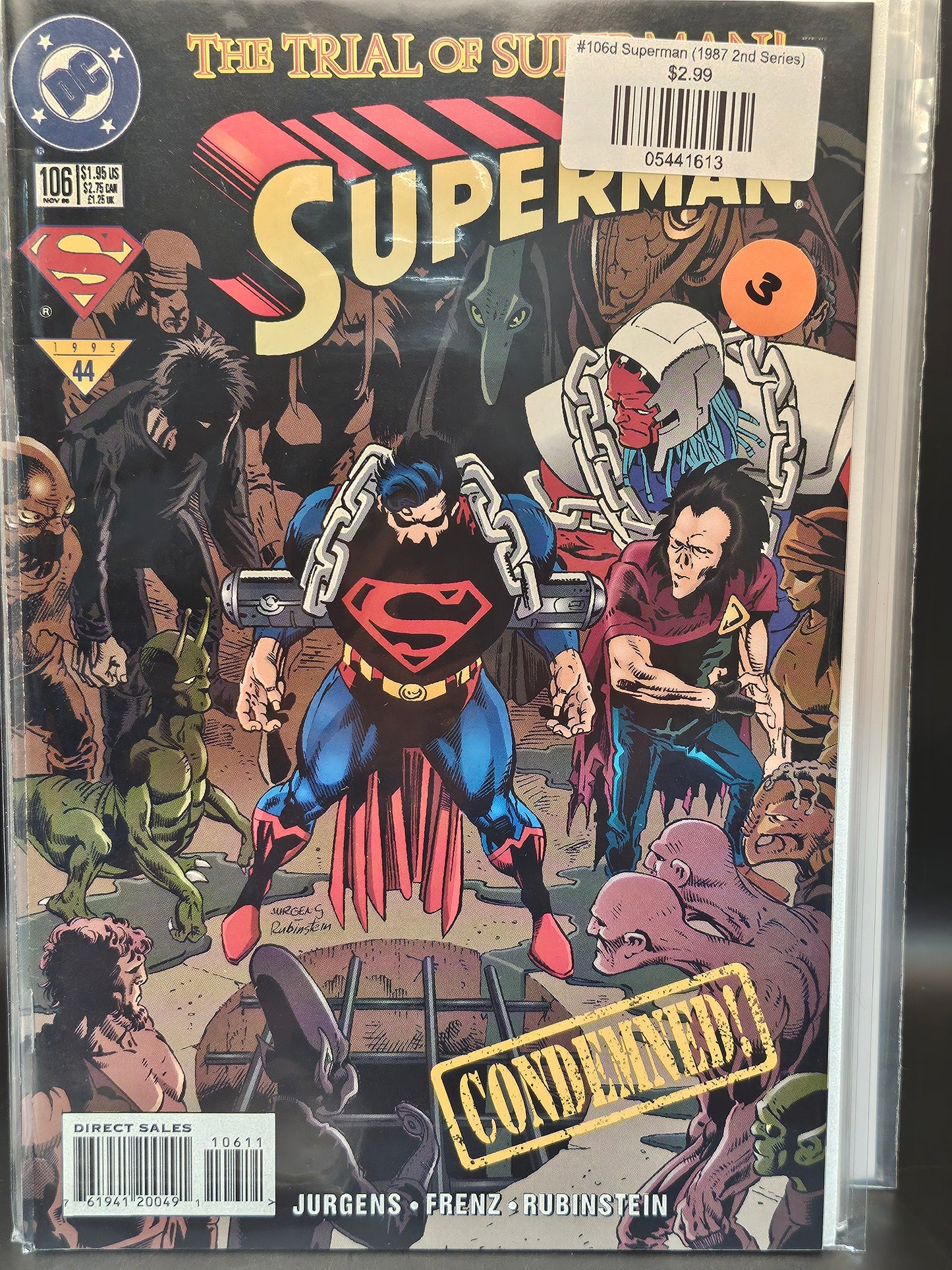 #106d Superman (1987 2nd Series)