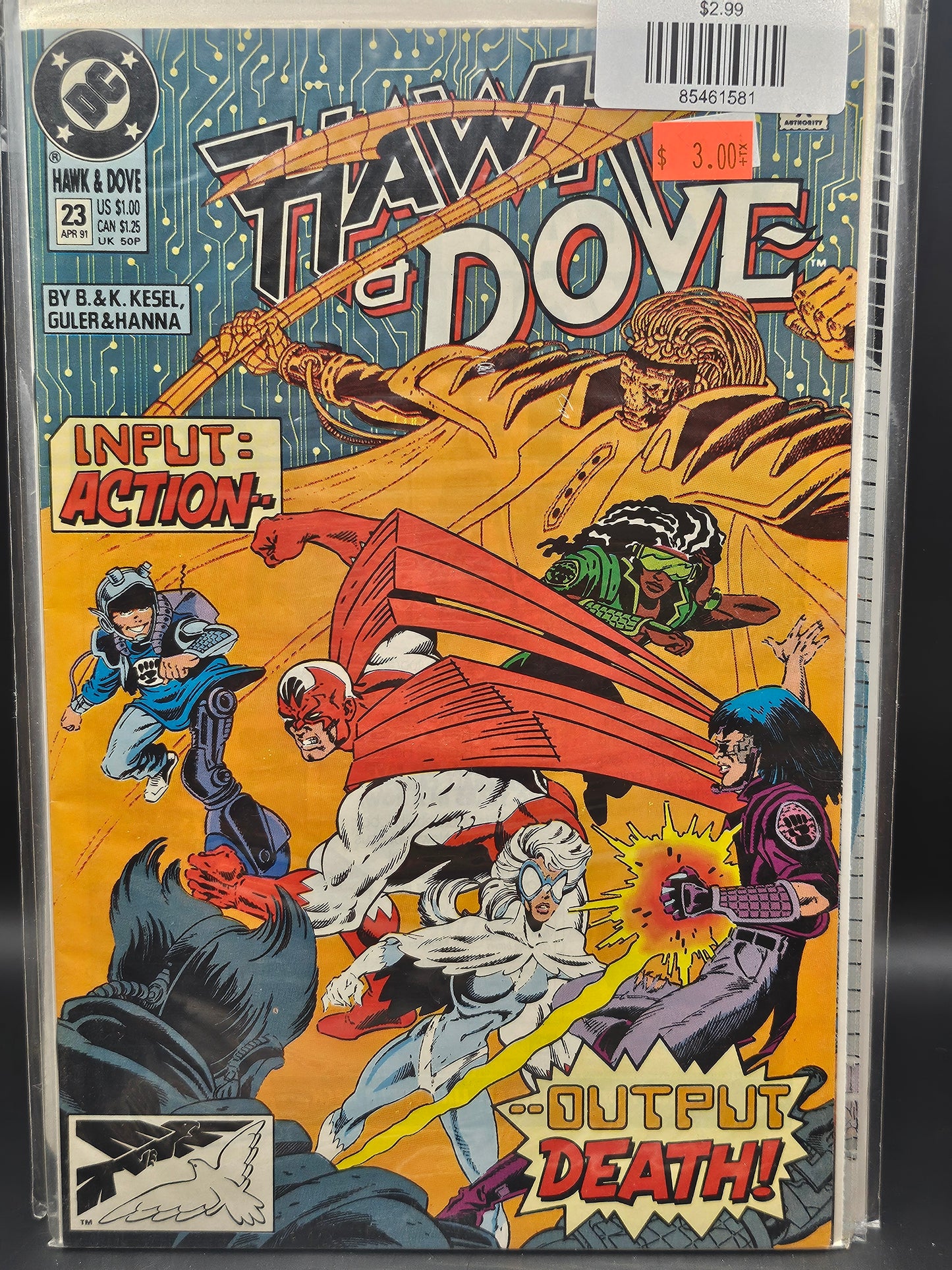 #23 Hawk and Dove (1989 3rd Series)