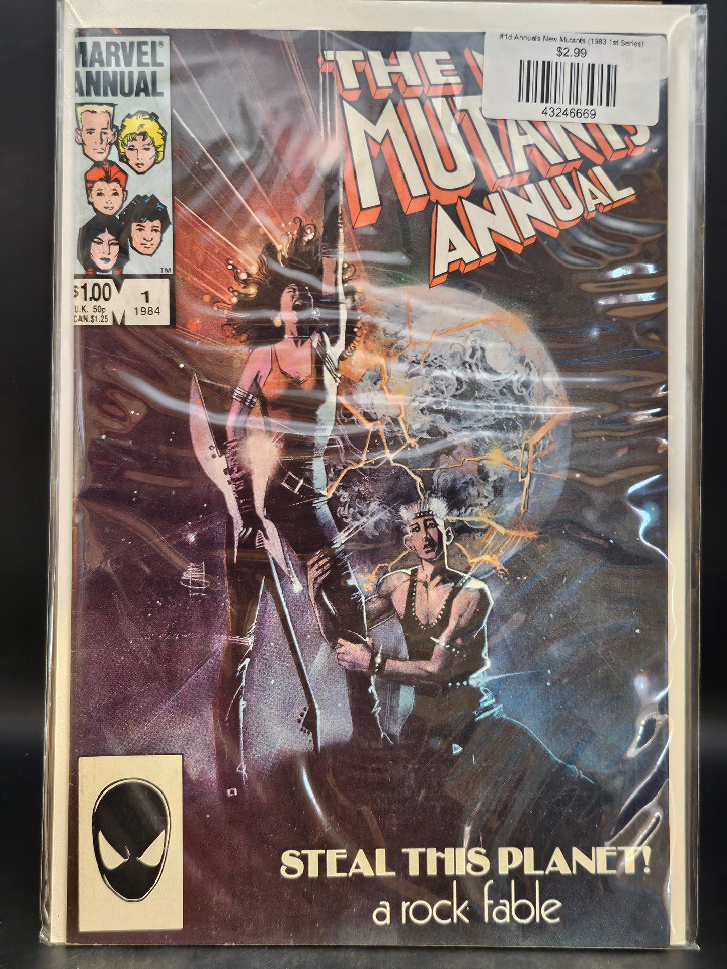 #1d Annuals New Mutants (1983 1st Series)