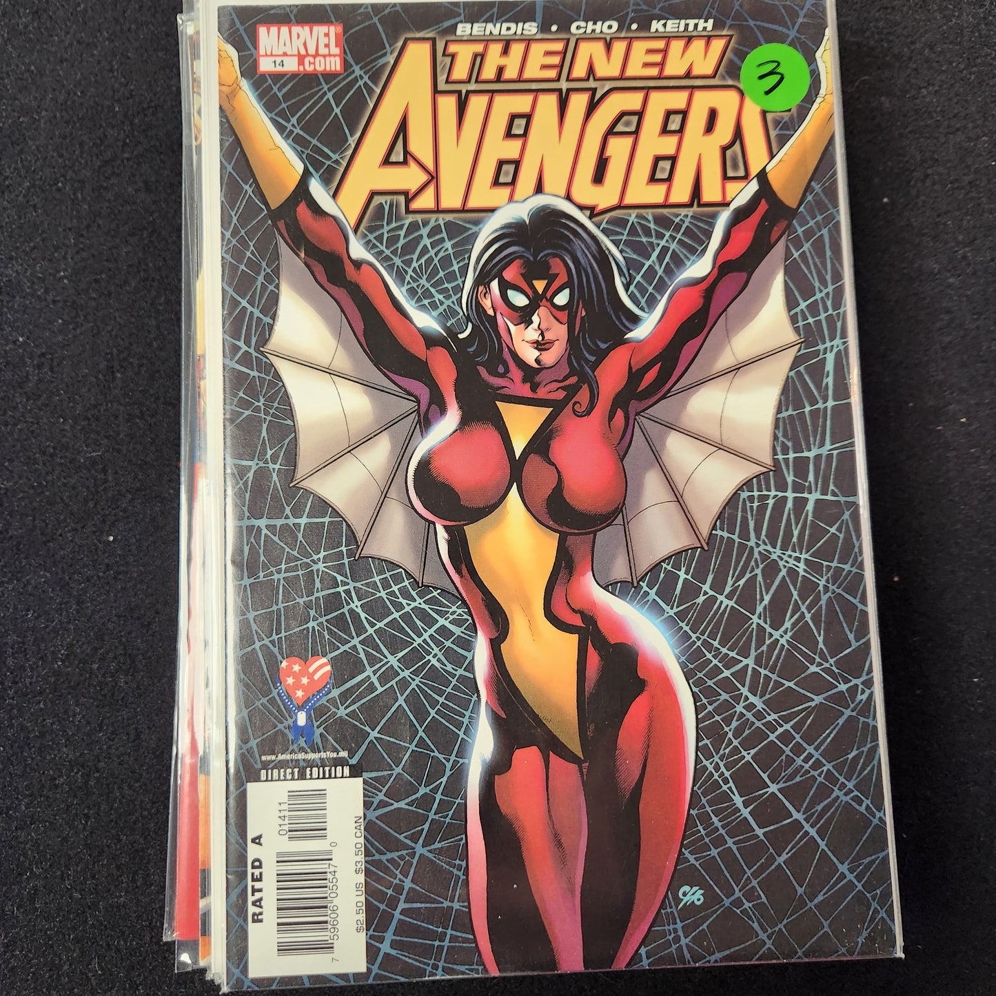 New Avengers #14 (2005-10) green $3