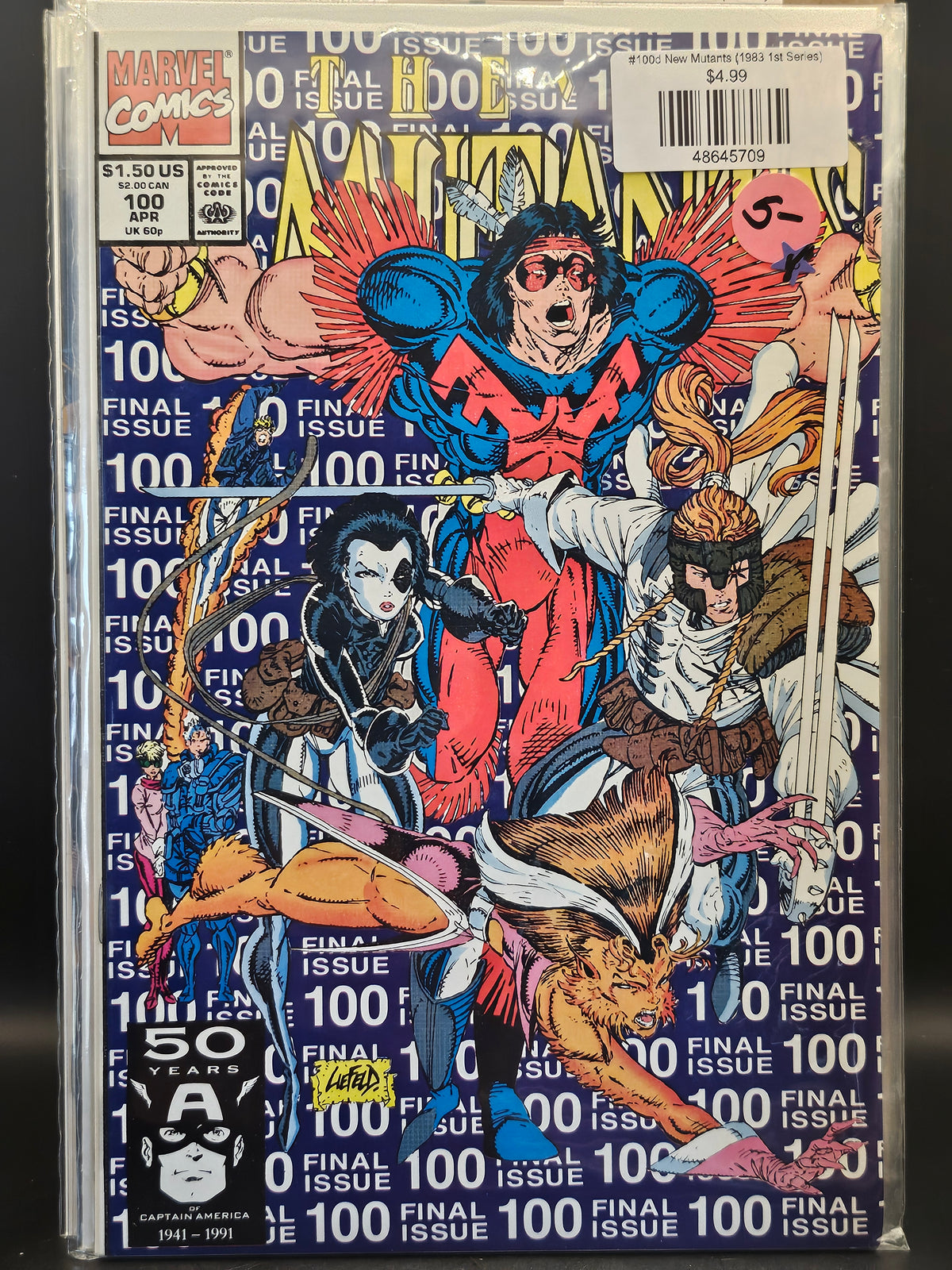 #100d New Mutants (1983 1st Series)