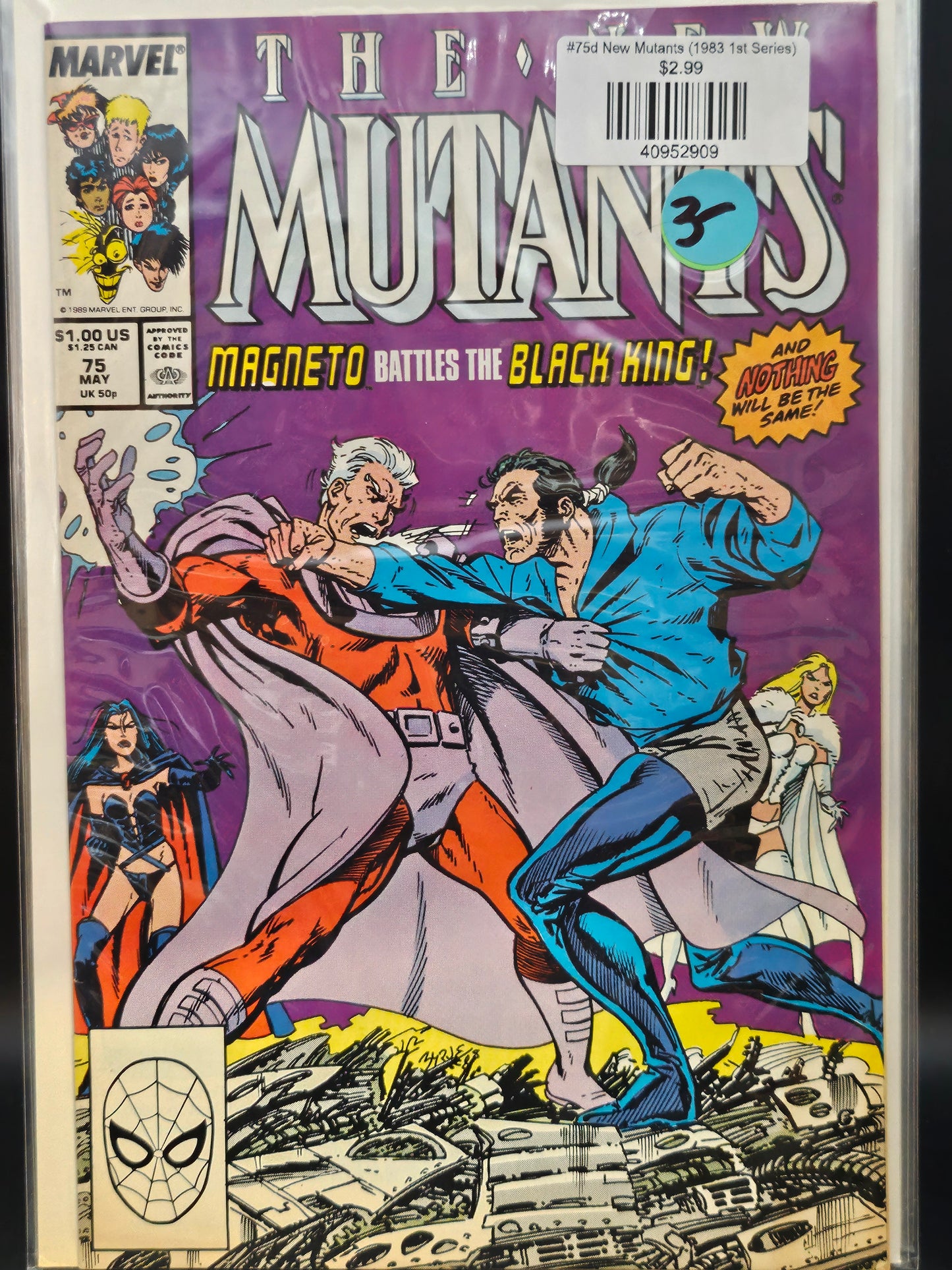 #75d New Mutants (1983 1st Series)
