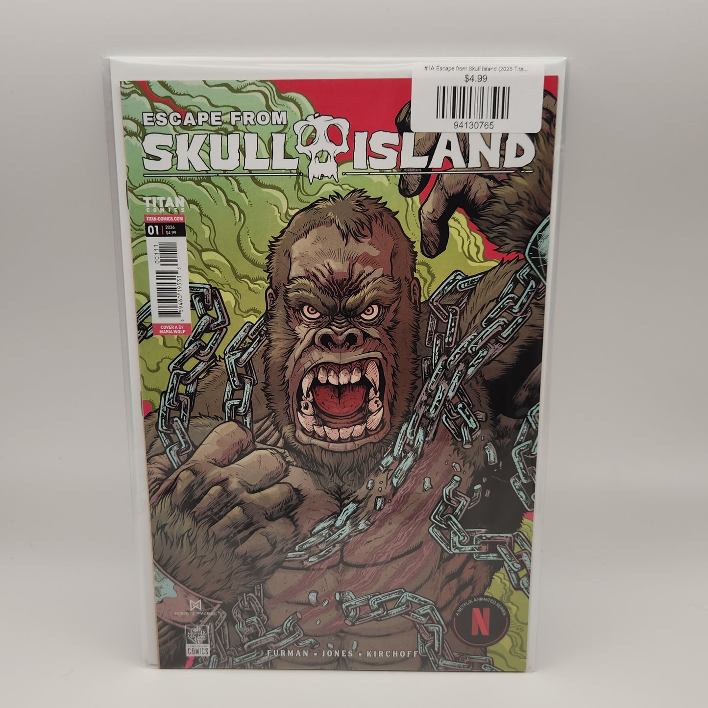#1A Escape from Skull Island (2025 Titan Comics)