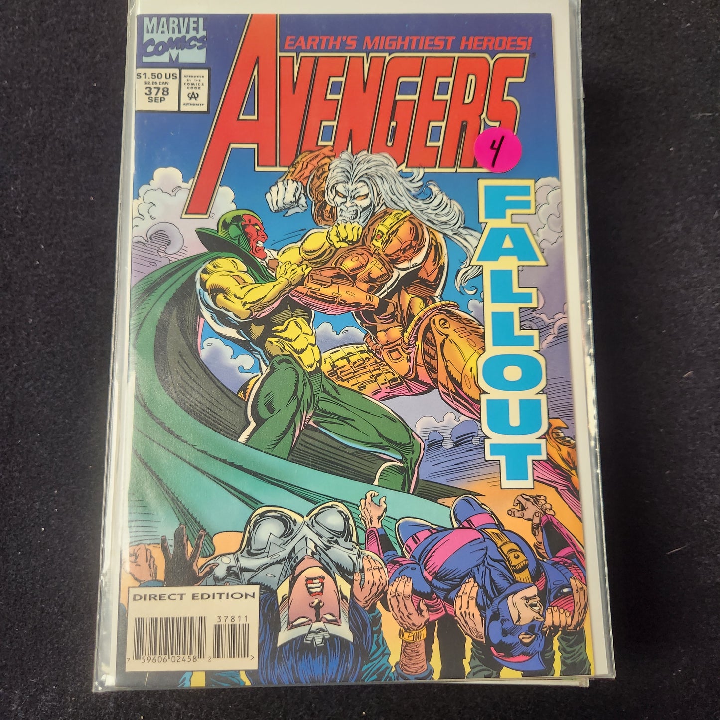 Avengers – Marvel Comics – (1963–1999) – Volume 1 – #378