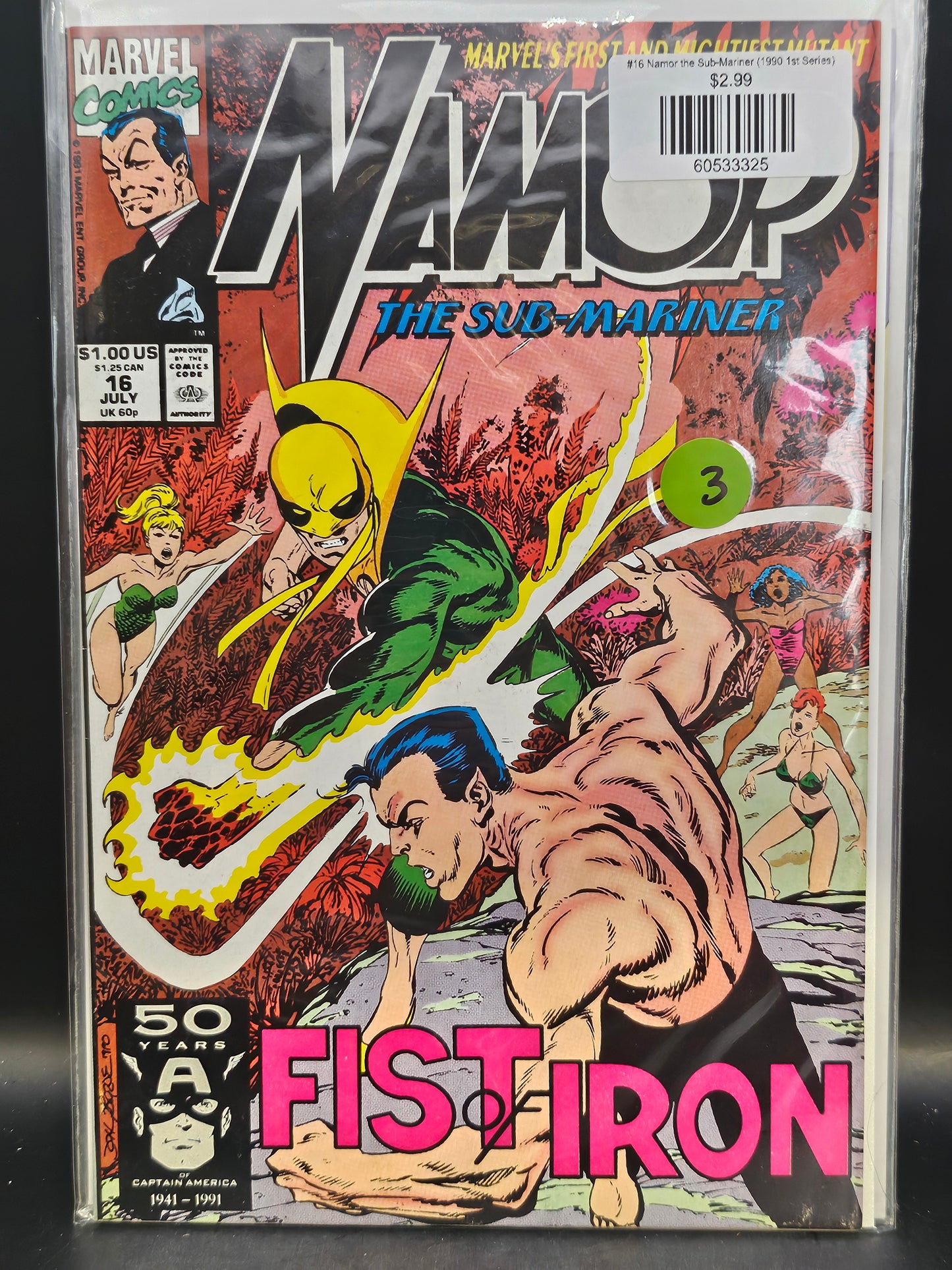 #16 Namor the Sub-Mariner (1990 1st Series)