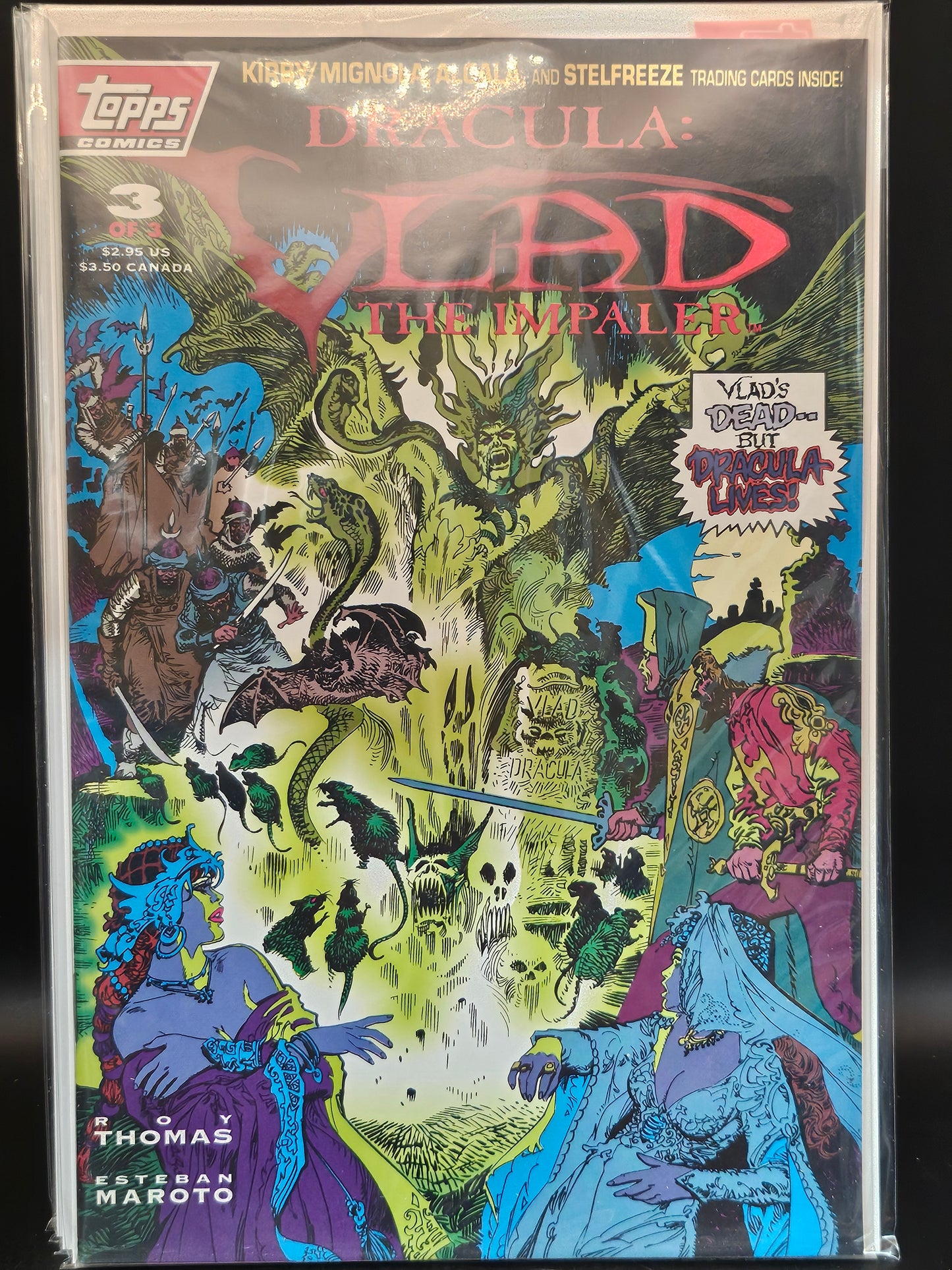 #1-3 Dracula Vlad the Impaler (1993 Topps)