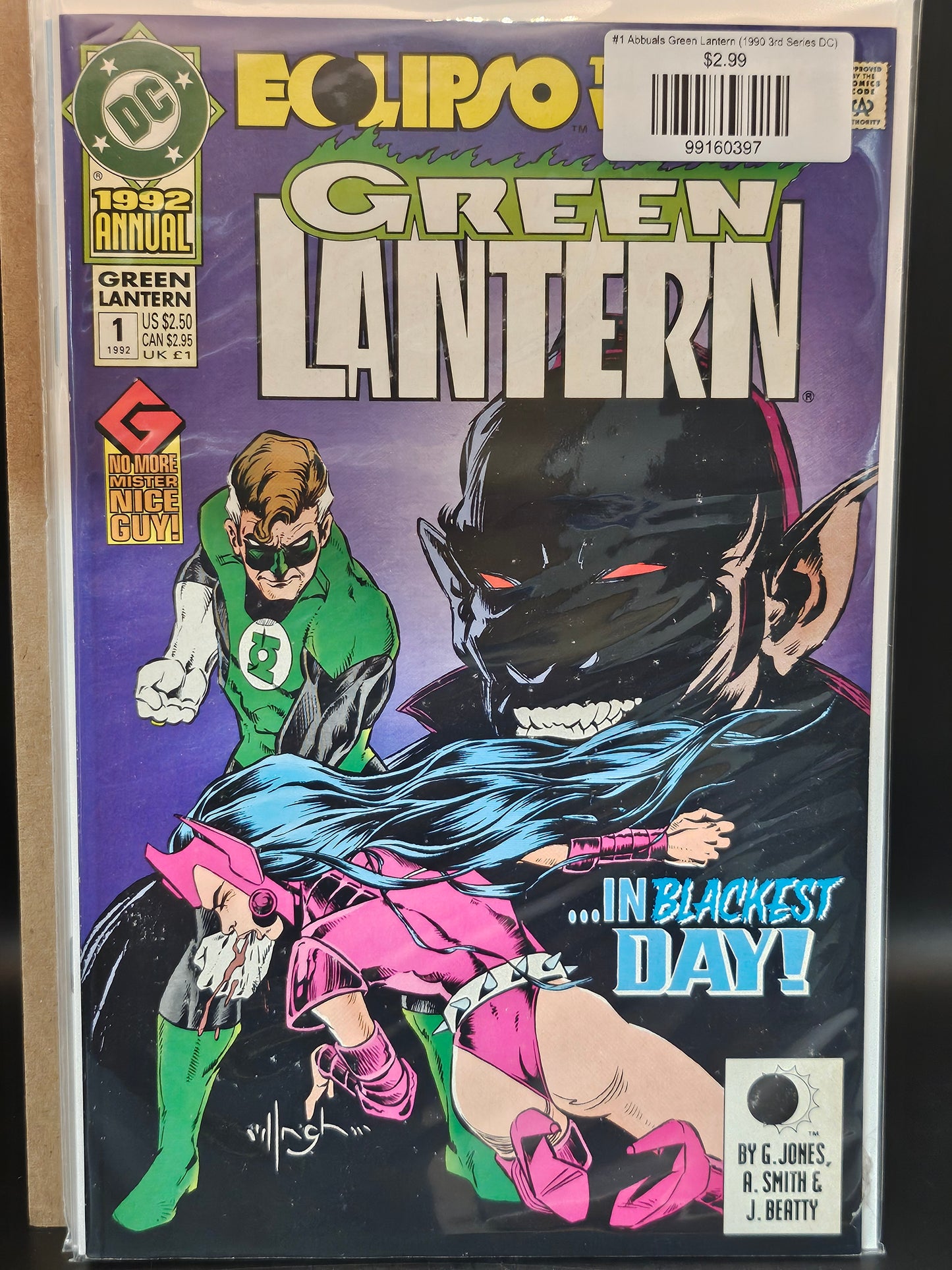 #1 Abbuals Green Lantern (1990 3rd Series DC)