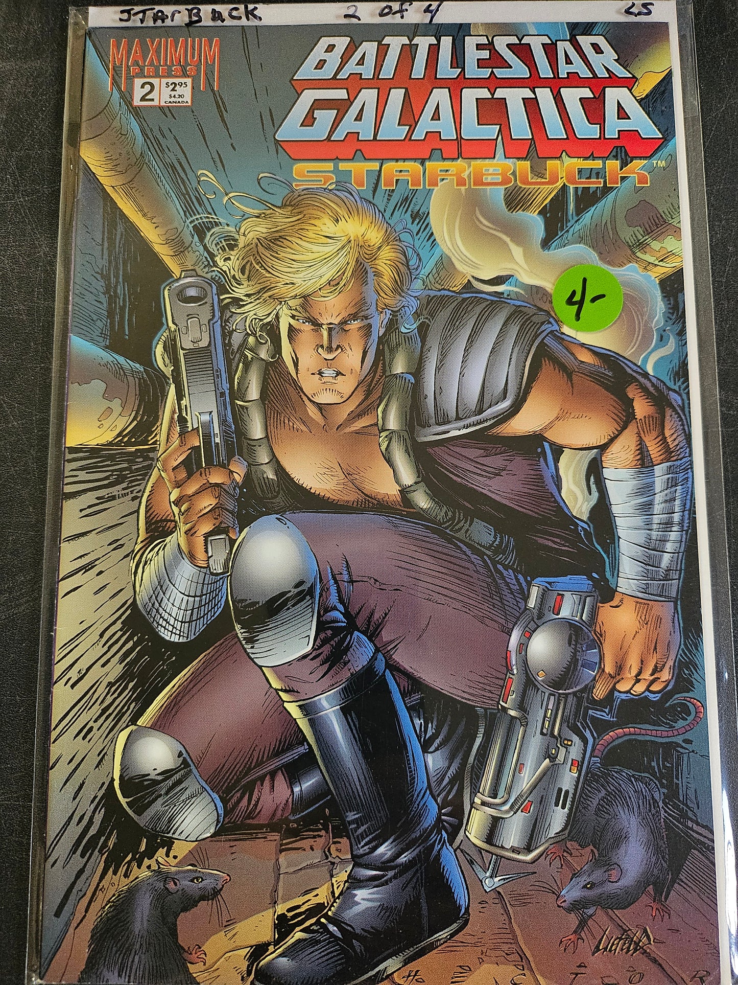 Battlestar Galactica: Starbuck – Maximum Press – (1995–1996) – Volume 1 – Limited Series - #2 of 4