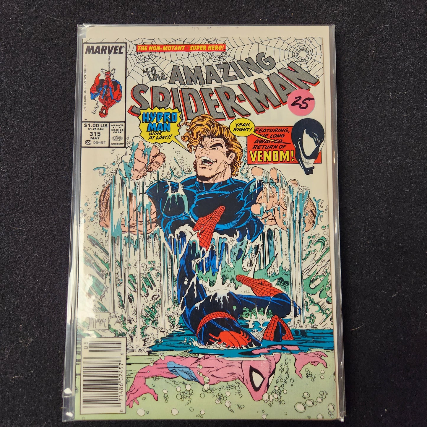Amazing Spiderman V1 1963–1998 #315 (1989) — Return of Venom